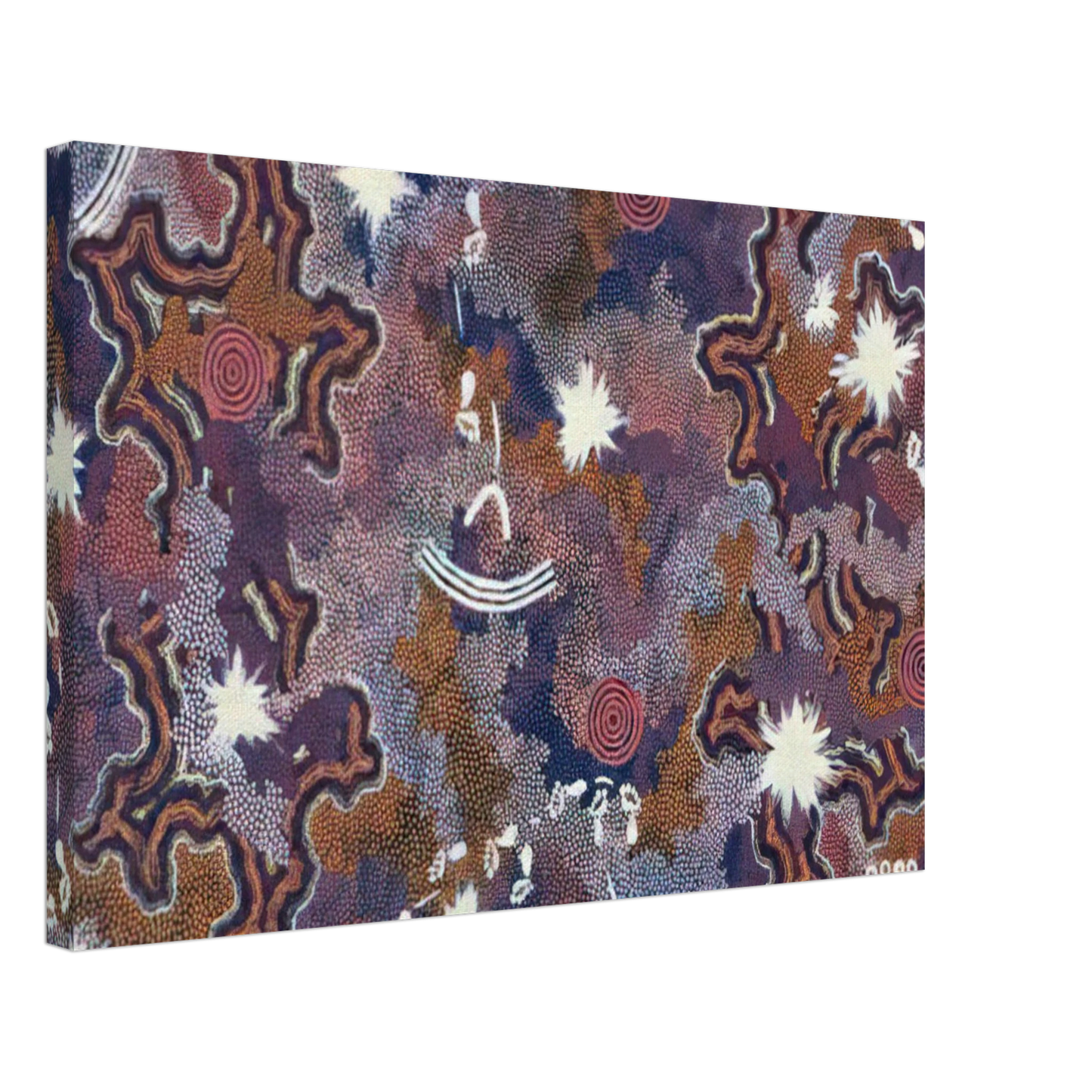 Clifford Possum Tjapaltjarri - Ngarlu - 1994 Canvas - 40x60 cm / 16x24 inches-canvas