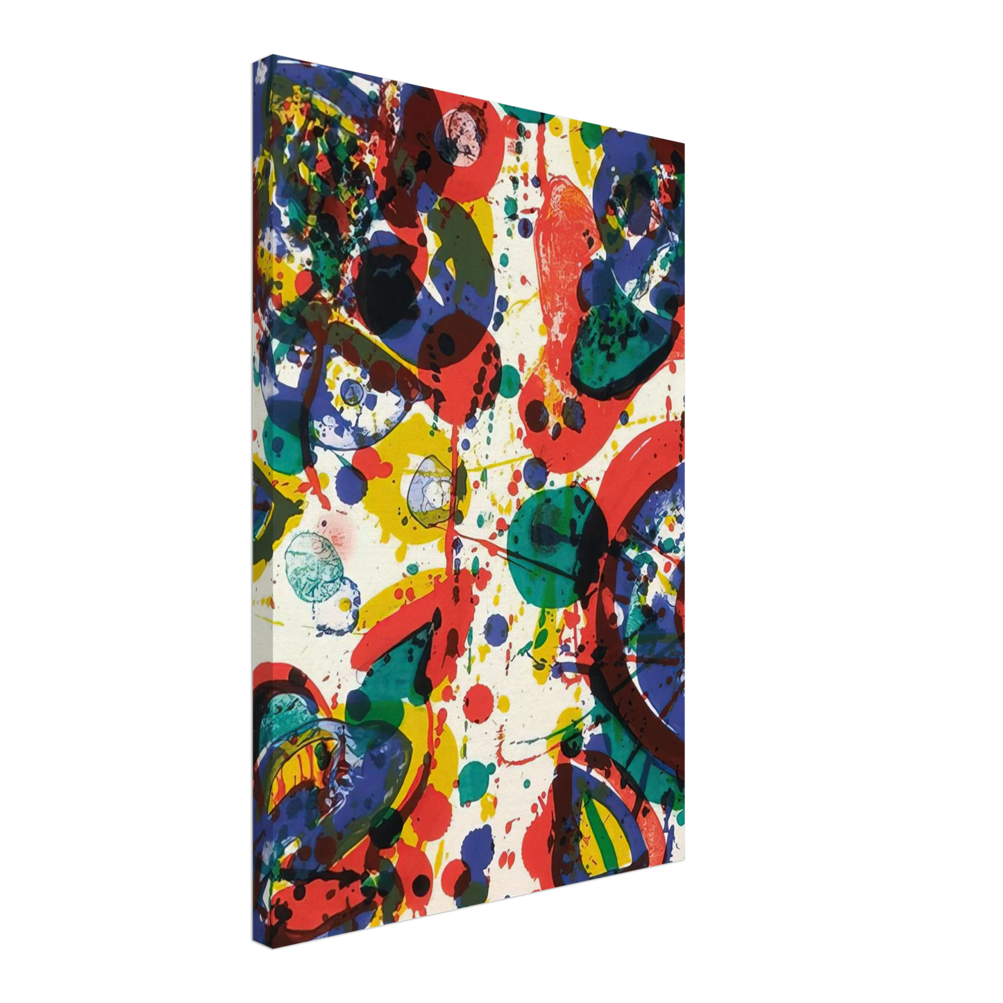 Sam Francis - Firework Canvas - 40x60 cm / 16x24 inches-canvas