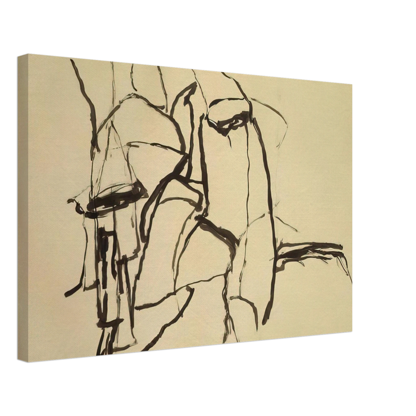 Philip Guston - CELEBRATION Canvas - 40x60 cm / 16x24 inches-canvas