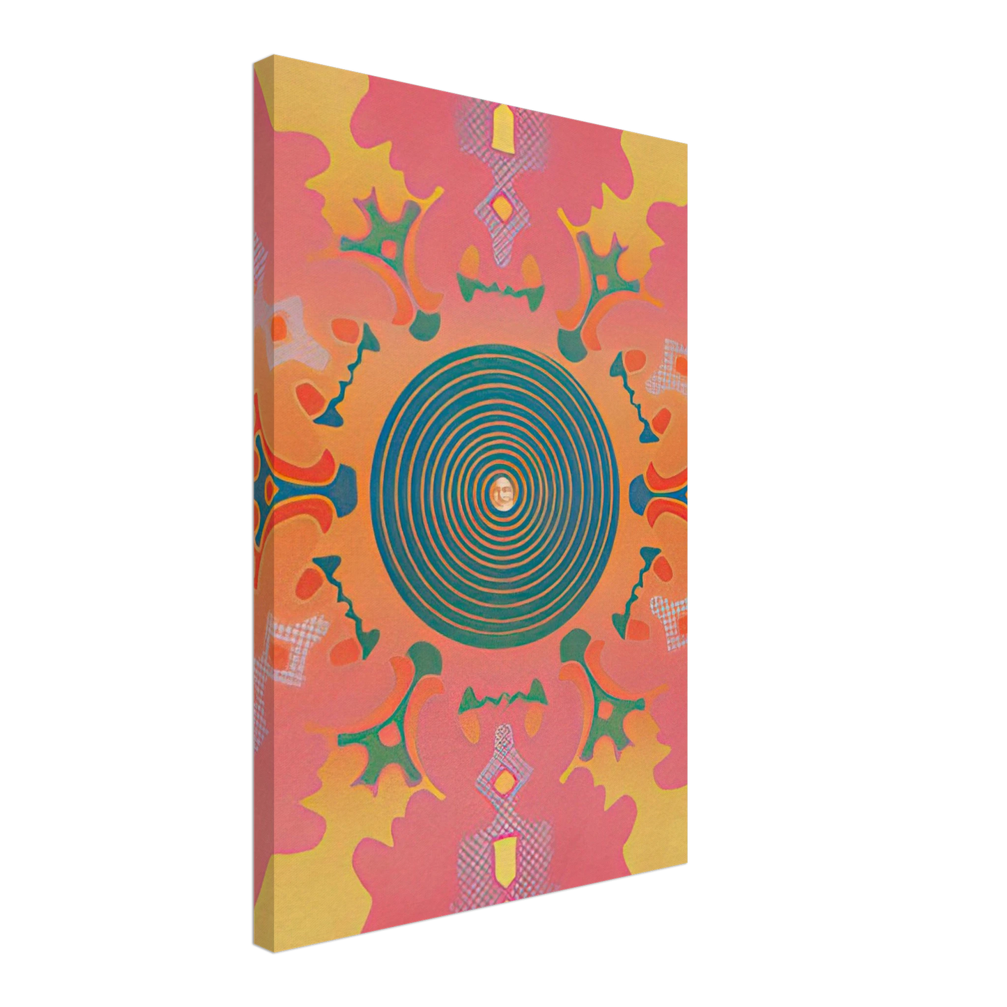 Peter Max - THE VISIONARIES AT THE EAST HAMPTON GALLERY 1967 Canvas - 40x60 cm / 16x24 inches-canvas