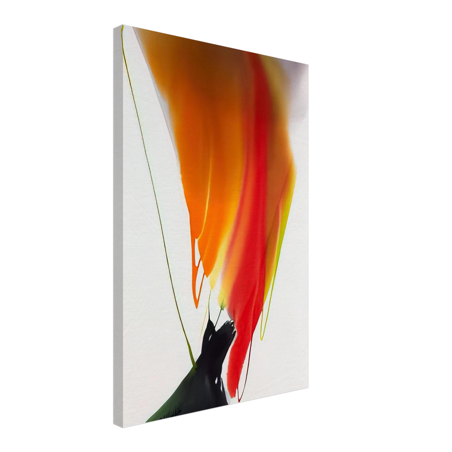 Paul Jenkins - Phenomena Woman Witch - 1969 Canvas - 40x60 cm / 16x24 inches-canvas