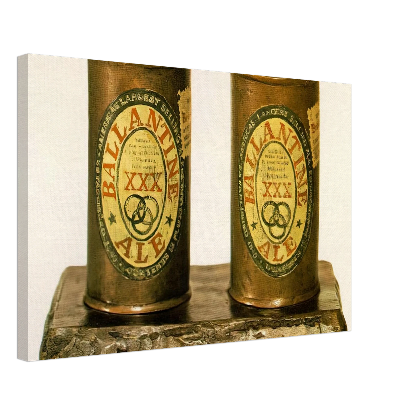 Jasper Johns - ALE CANS 1964 Canvas - 40x60 cm / 16x24 inches-canvas