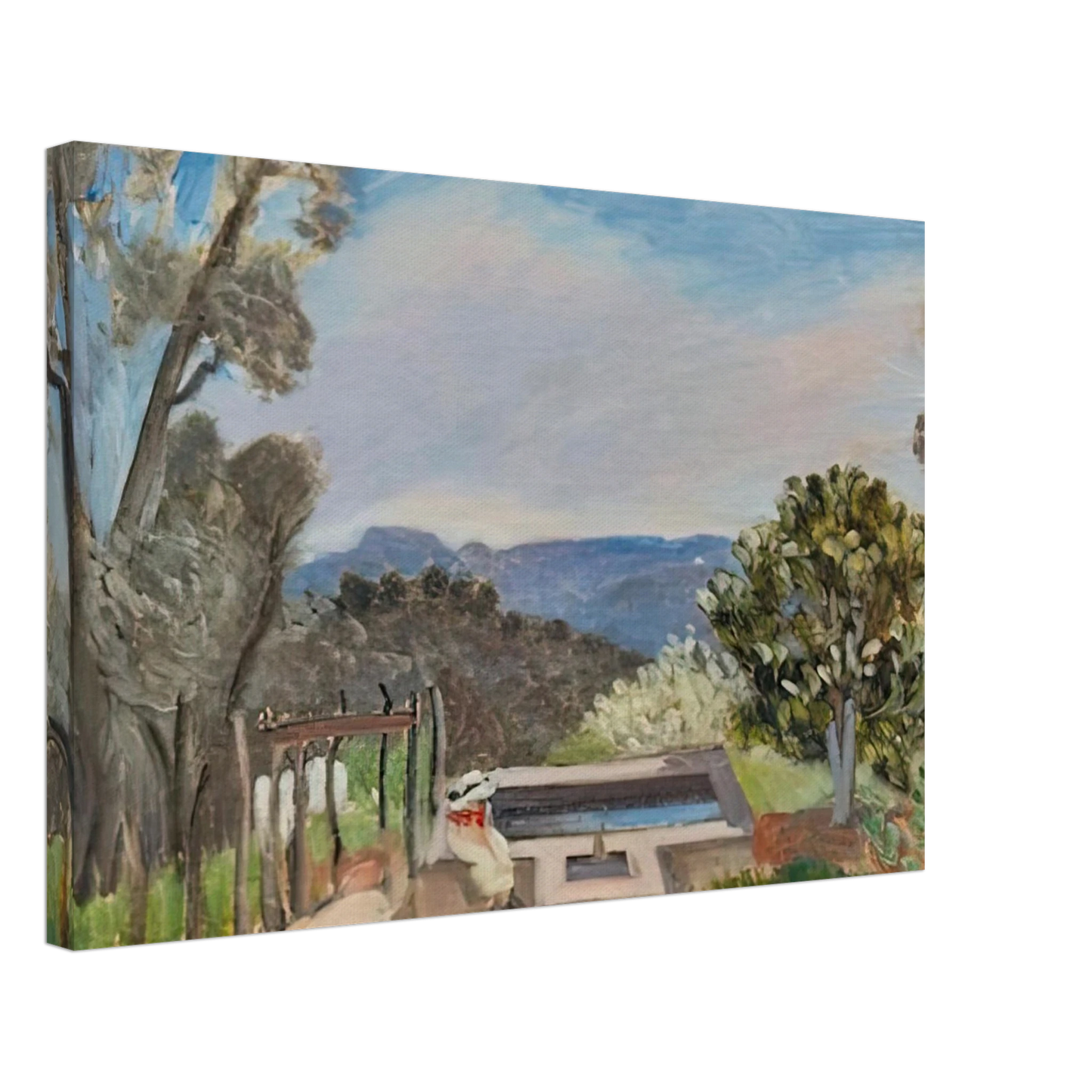 Henri Matisse - LE VIVIER PAYSAGE DE PROVENCE 1923 Canvas - 70x100 cm / 28x40 inches-canvas