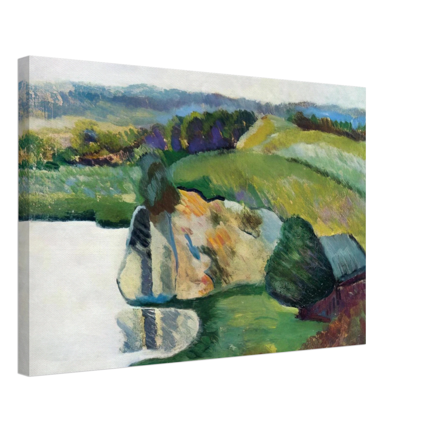 Moise Kisling - TYNIEC 1912 Canvas - 70x100 cm / 28x40 inches-canvas