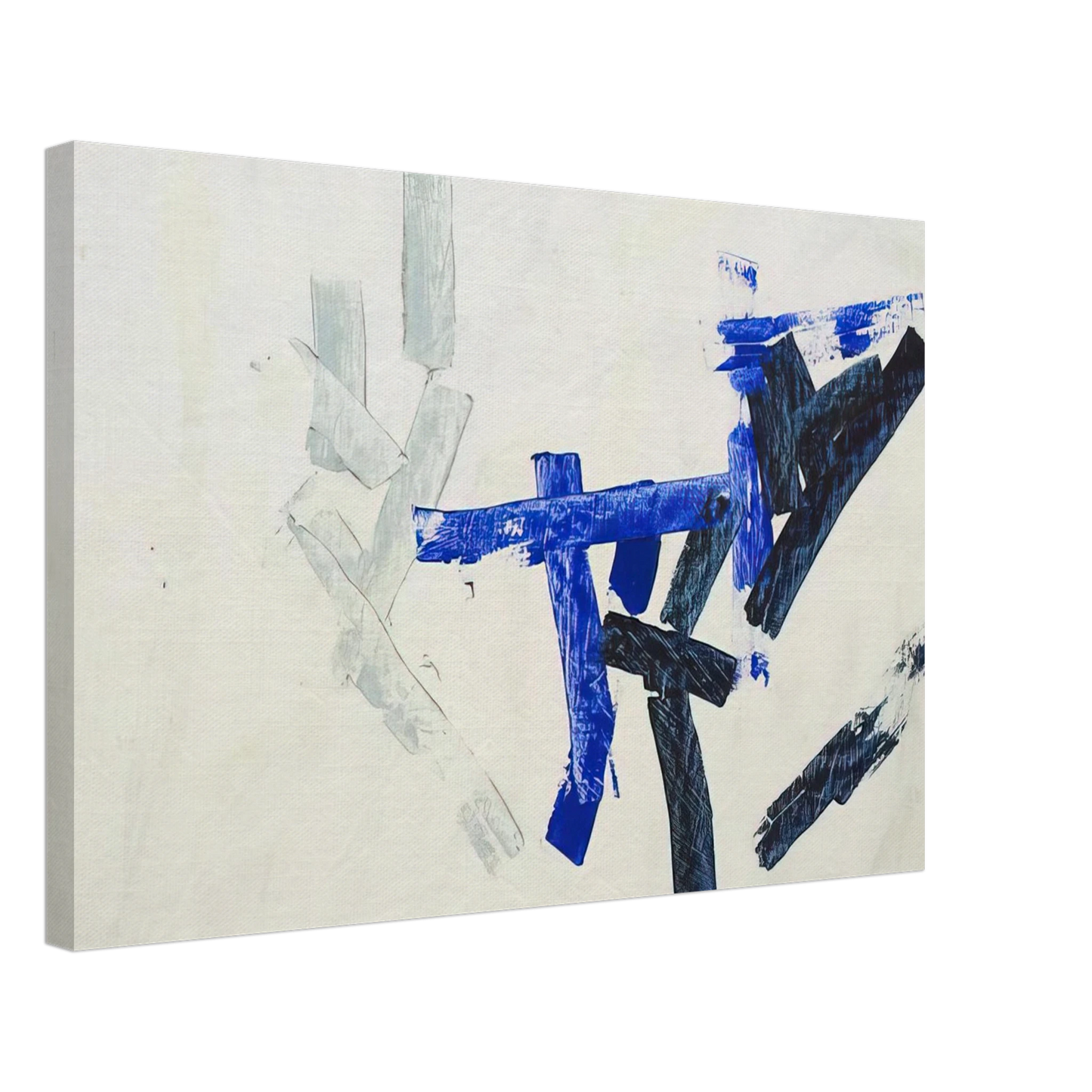 Charlotte Posenenske - Untitled - 1960 Canvas - 40x60 cm / 16x24 inches-canvas