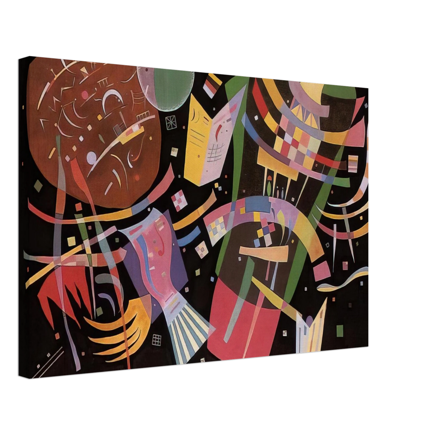 Wassily Kandinsky - COMPOSITION X 1939 Canvas - 40x60 cm / 16x24 inches-canvas