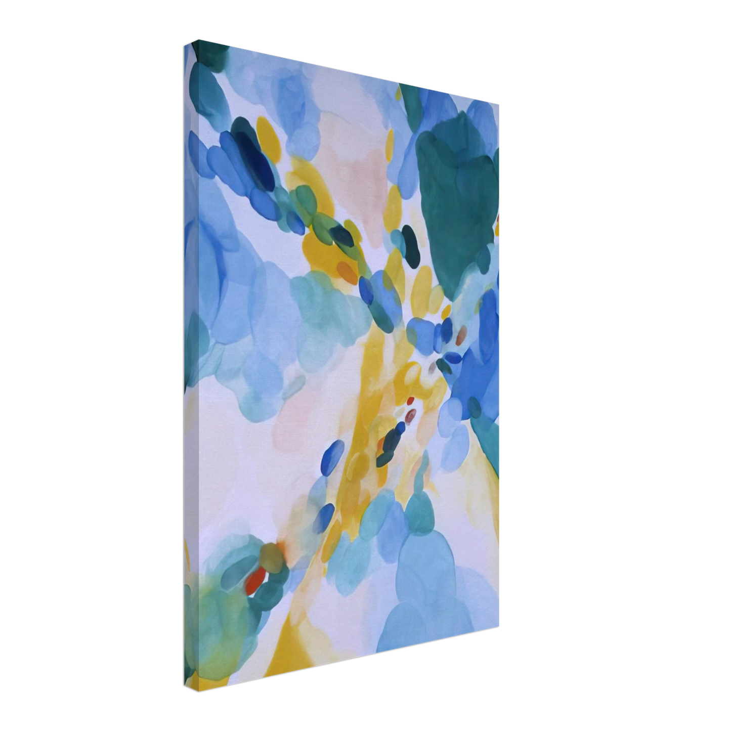 Alice Baber - Red Passage Canvas - 40x60 cm / 16x24 inches-canvas