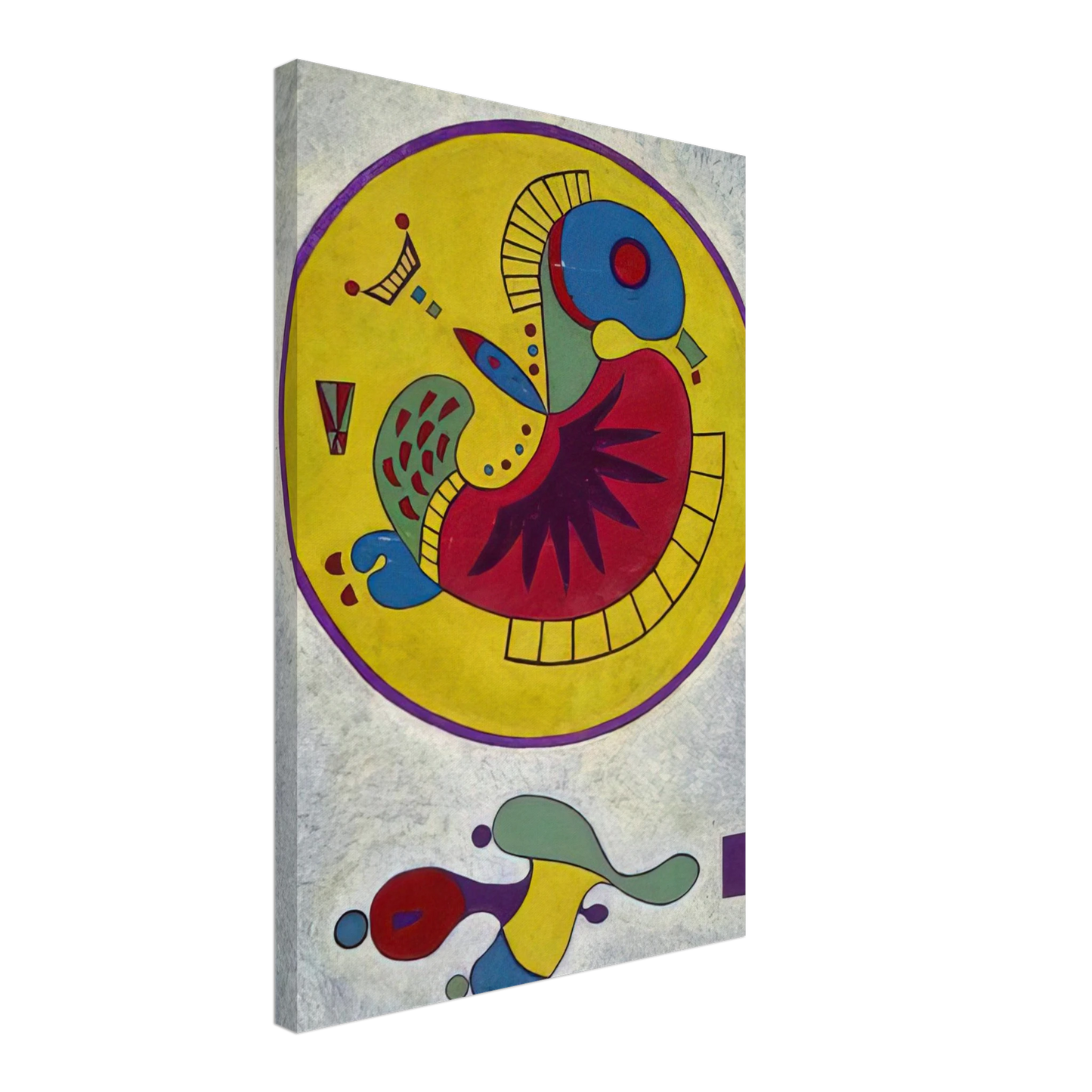 Wassily Kandinsky - UNTITLED 1 Canvas - 70x100 cm / 28x40 inches-canvas