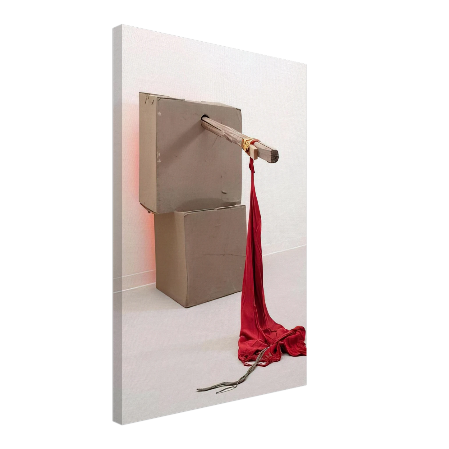 Robert Rauschenberg - UNTITLED EARLY EGYPTIAN 1973 0 Canvas - 40x60 cm / 16x24 inches-canvas