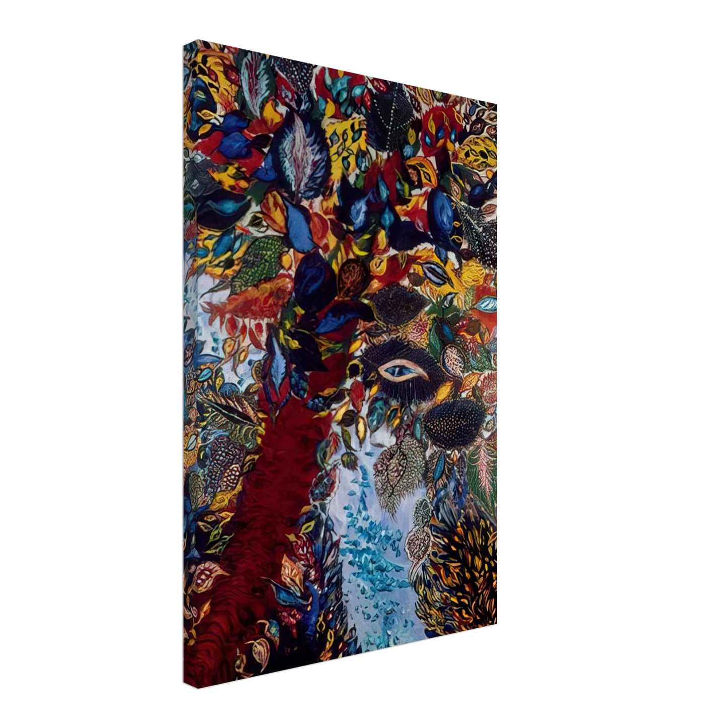 Seraphine Louis - The Tree of Paradise Canvas - 70x100 cm / 28x40 inches-canvas