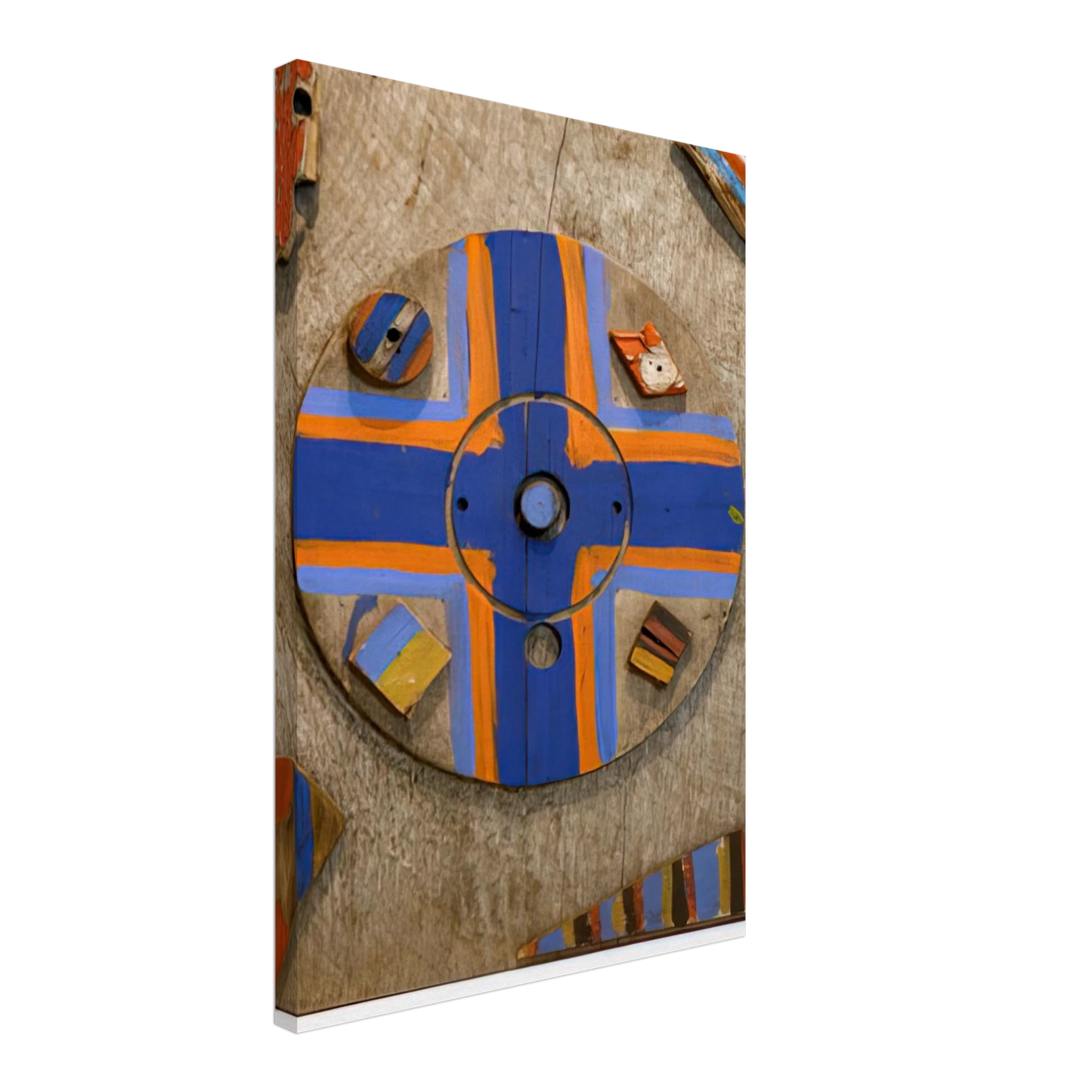 Betty Parsons - Eye of the Cross - 1976 Canvas - 40x60 cm / 16x24 inches-canvas