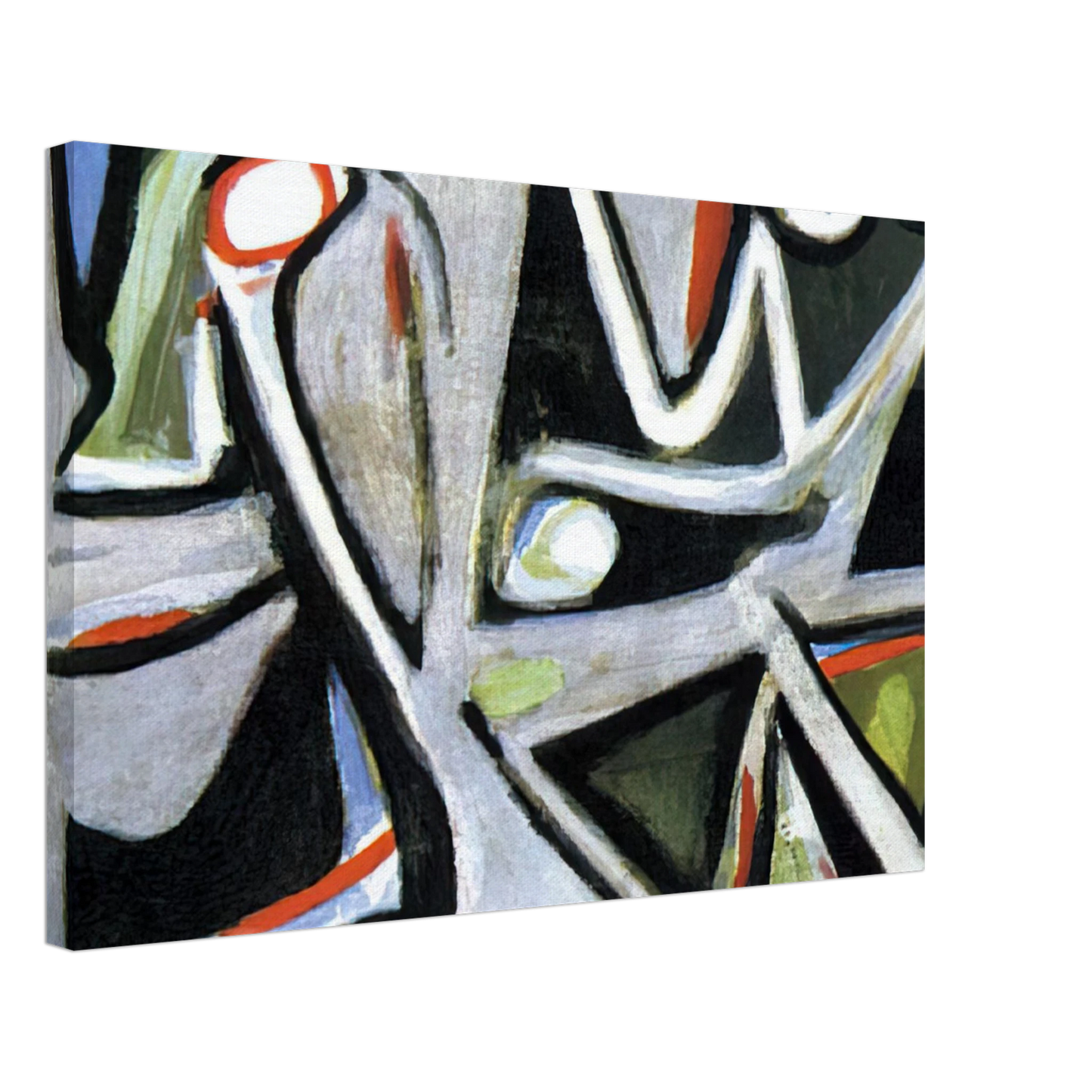 Bram van Velde - Desertique - 1981 Canvas - 40x60 cm / 16x24 inches-canvas