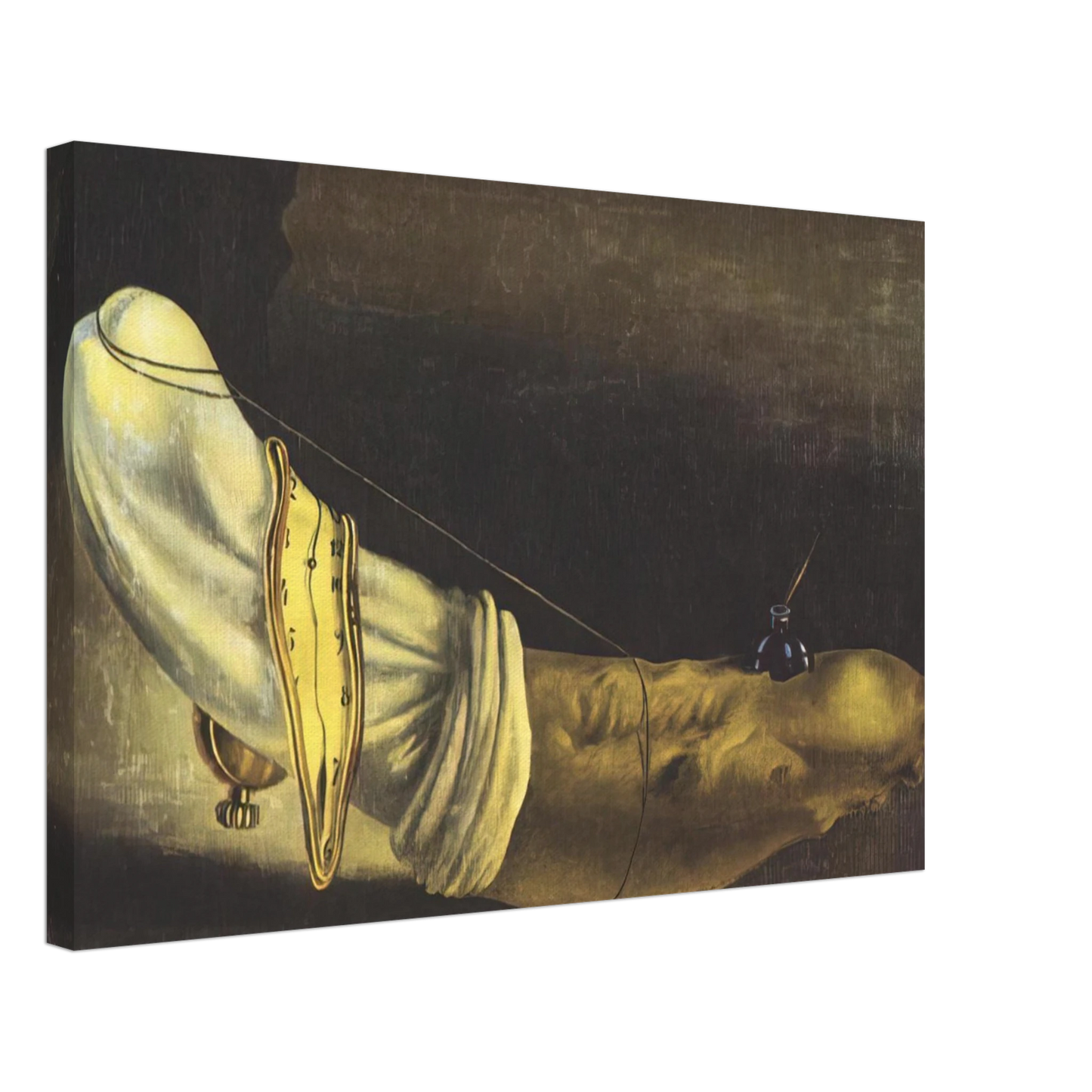 Salvador Dali - ANTHROPOMORPHIC BREAD Canvas - 70x100 cm / 28x40 inches-canvas