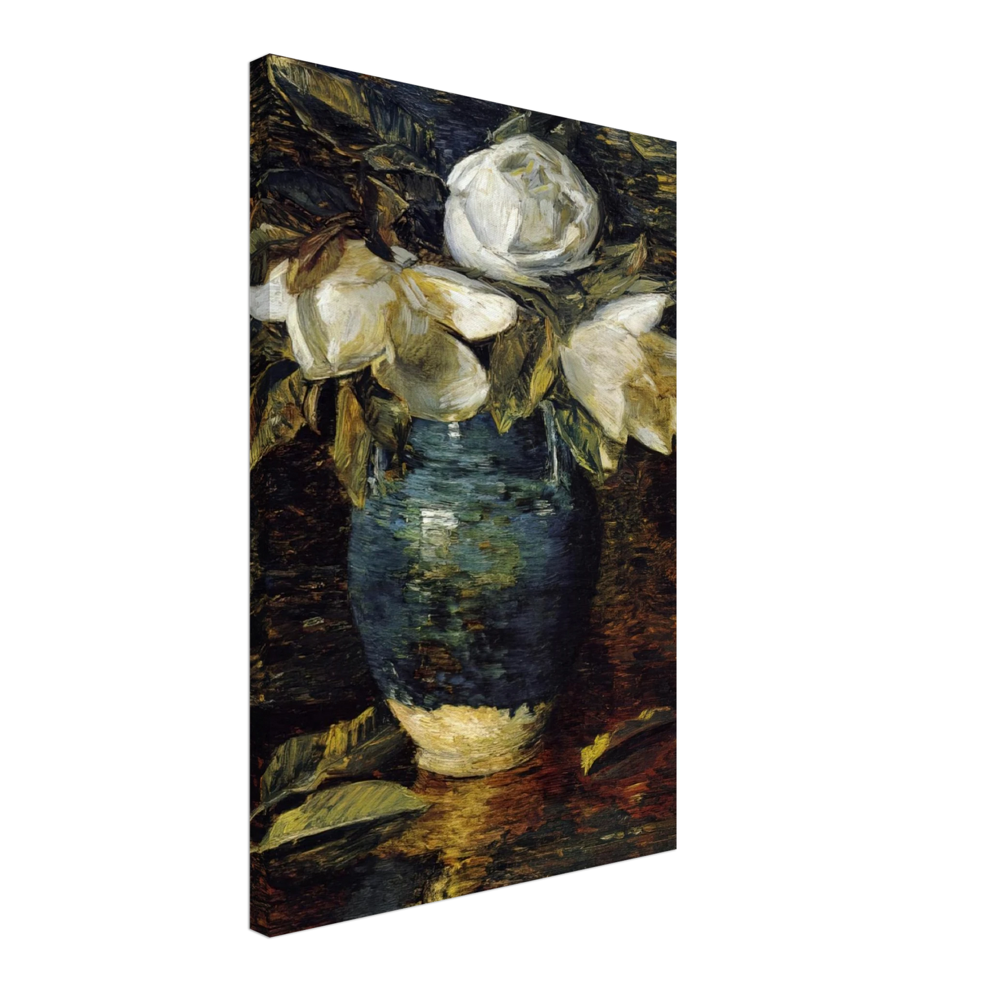 Childe Hassam - Giant Magnolias Canvas - 70x100 cm / 28x40 inches-canvas