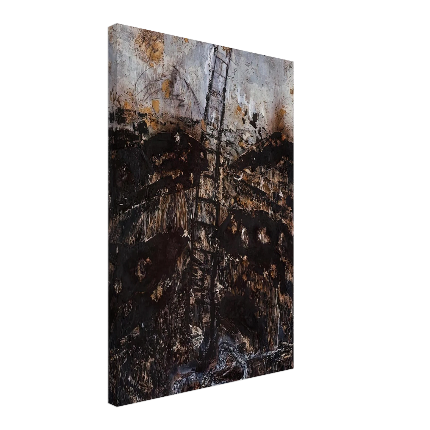 Anselm Kiefer - SERAPHIM 1984 Canvas - 70x100 cm / 28x40 inches-canvas