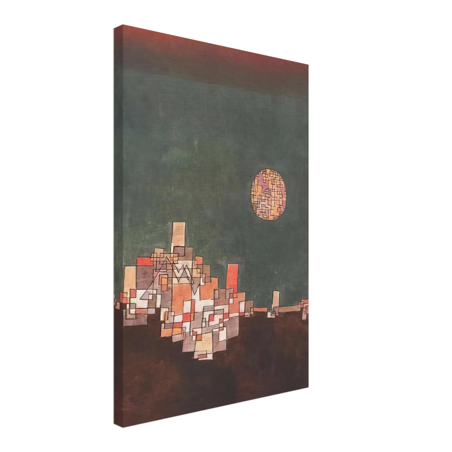 Paul Klee - CHOSEN SITE 1940 Canvas - 40x60 cm / 16x24 inches-canvas