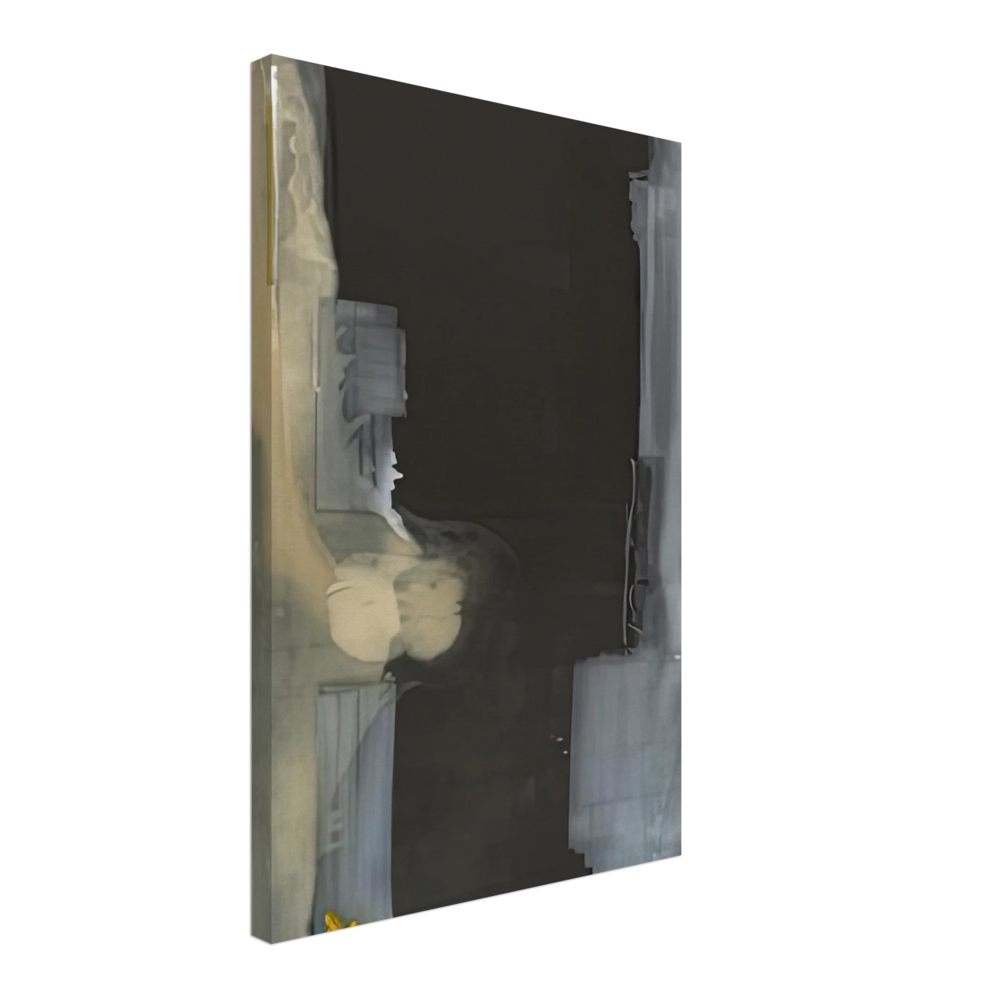 Helen Frankenthaler - Toward Dark, 1988- Canvas - 70x100 cm / 28x40 inches-canvas