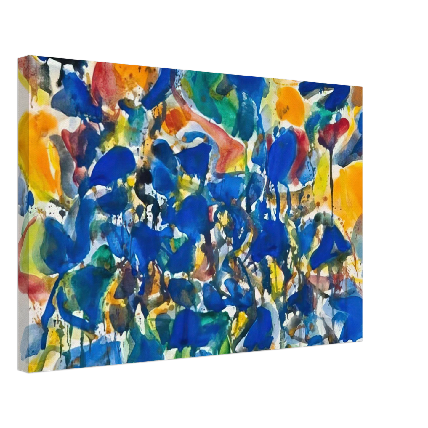 Sam Francis - Untitled SF-56-003 Canvas - 70x100 cm / 28x40 inches-canvas