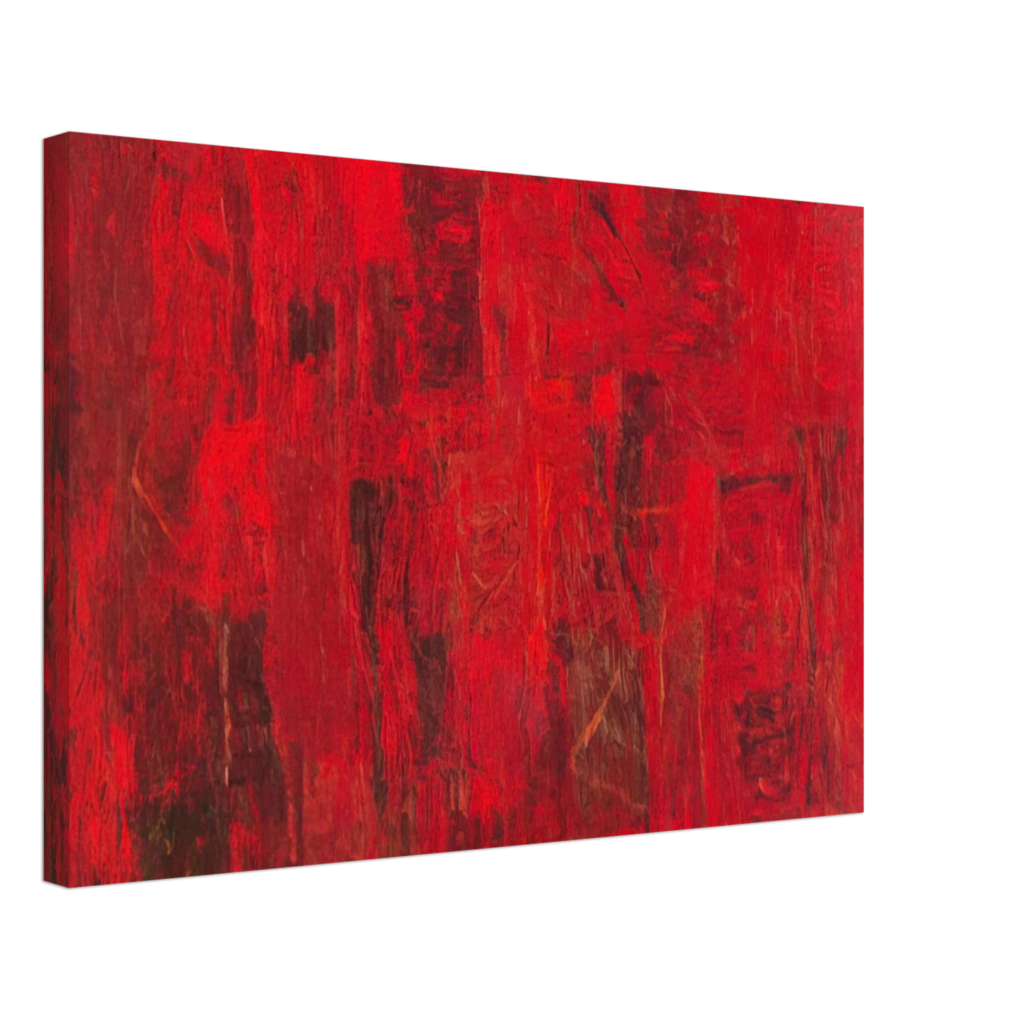 Philip Guston - RED PAINTING 1950 Canvas - 40x60 cm / 16x24 inches-canvas