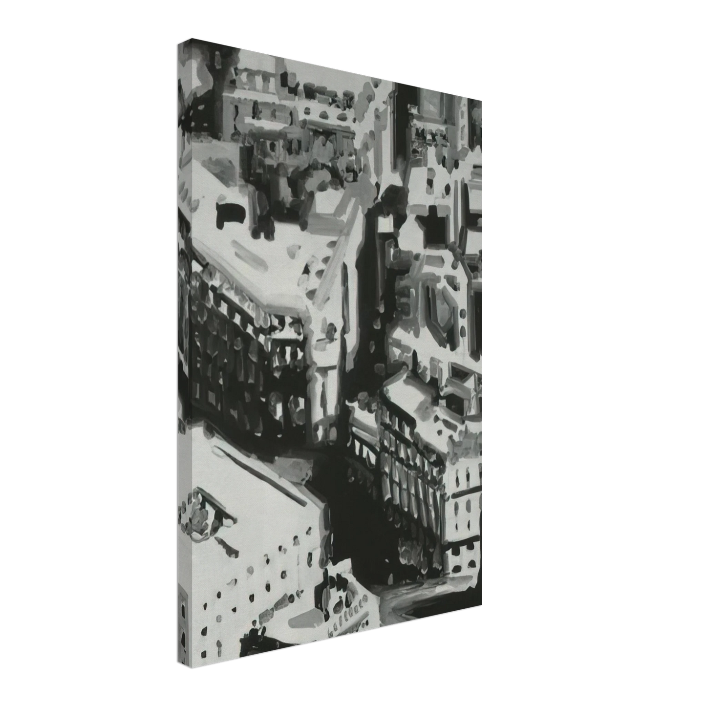 Gerhard Richter - TOWNSCAPE P1 1968 Canvas - 70x100 cm / 28x40 inches-canvas