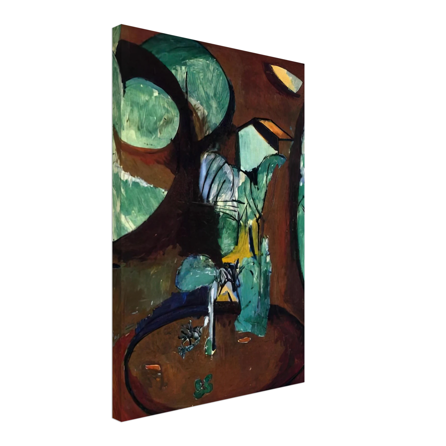 Henri Matisse - GARDEN AT ISSY Canvas - 40x60 cm / 16x24 inches-canvas