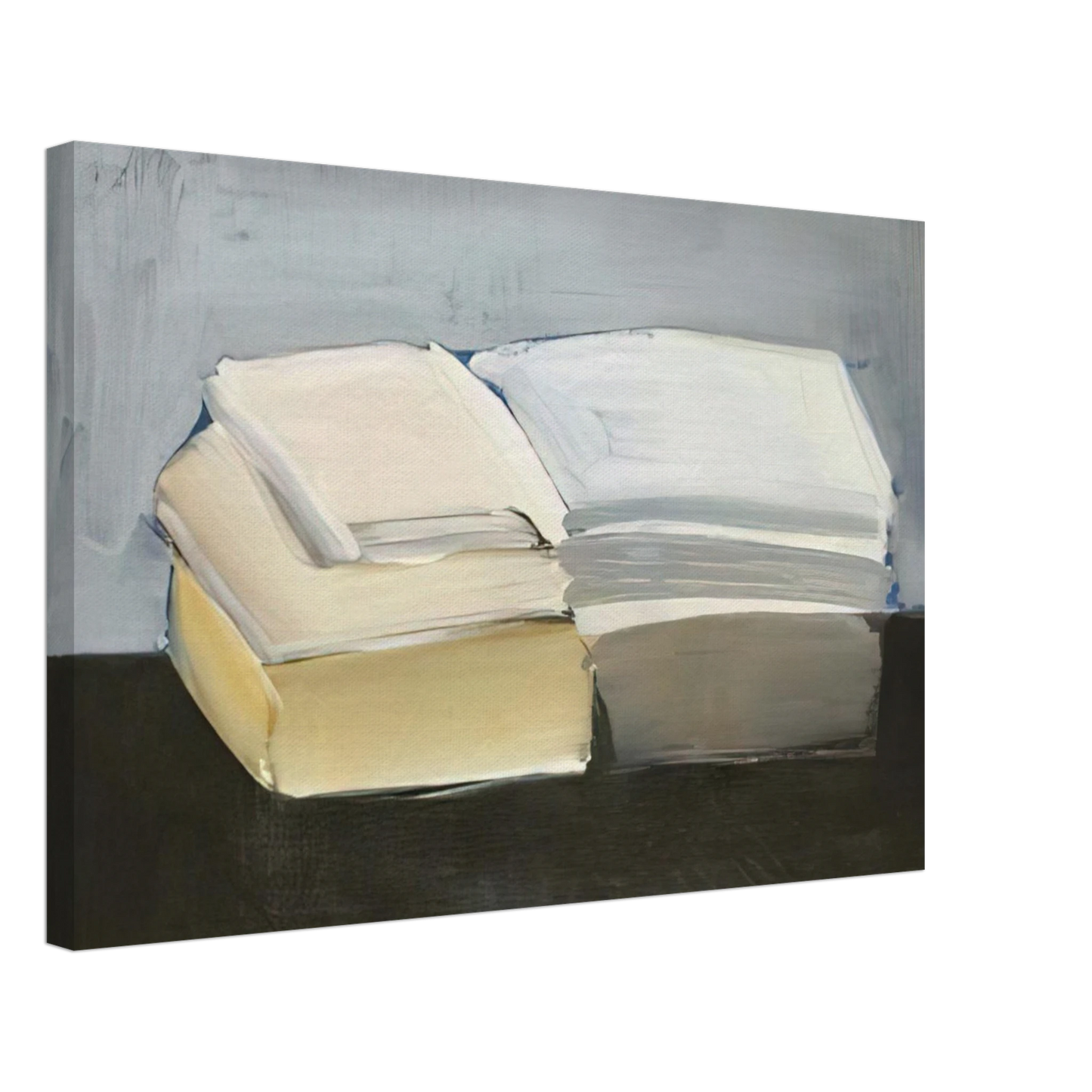 Nicolas de Stael - Livres - Lyrical Abstraction Canvas - 70x100 cm / 28x40 inches-canvas