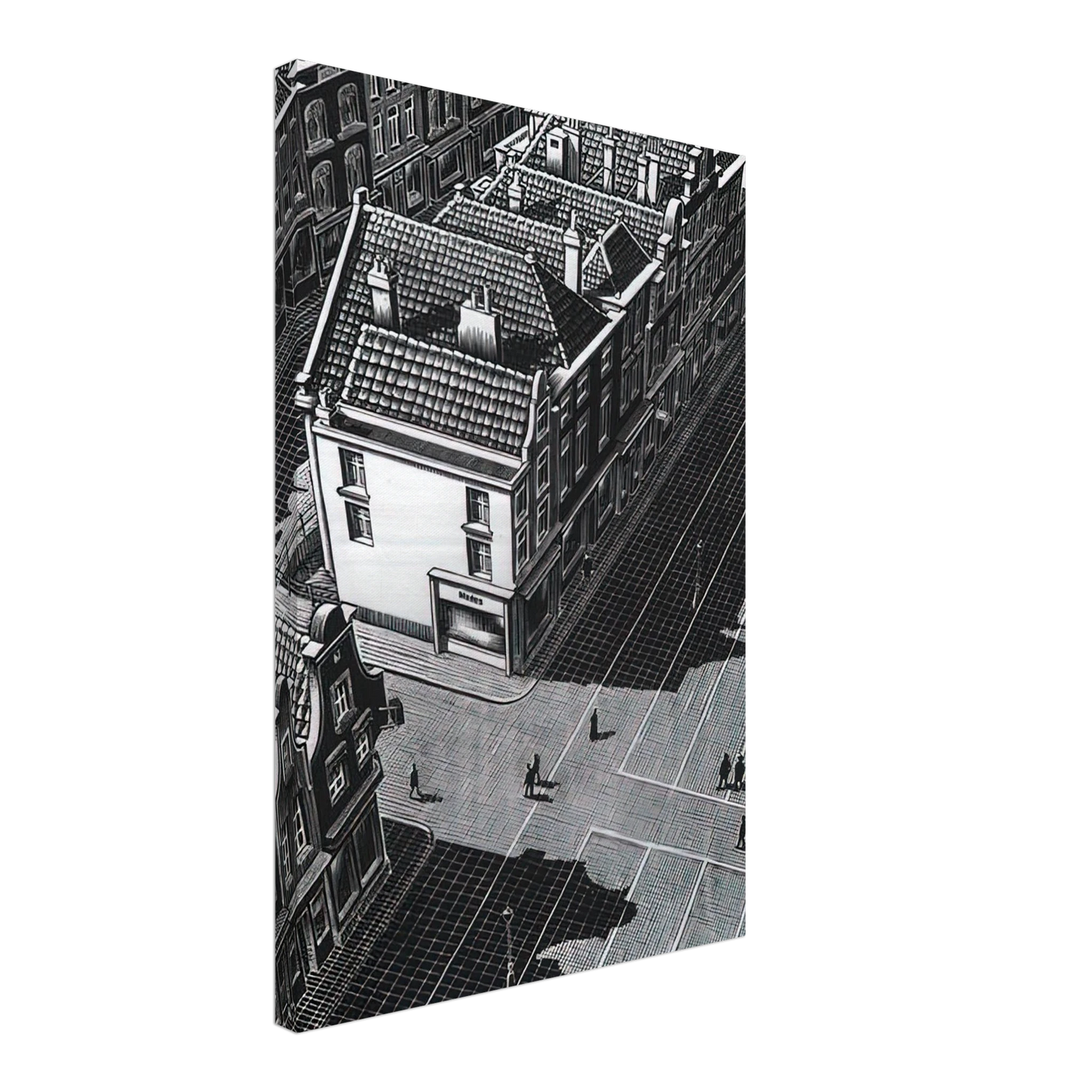 MC Escher - DELFT Canvas - 70x100 cm / 28x40 inches-canvas