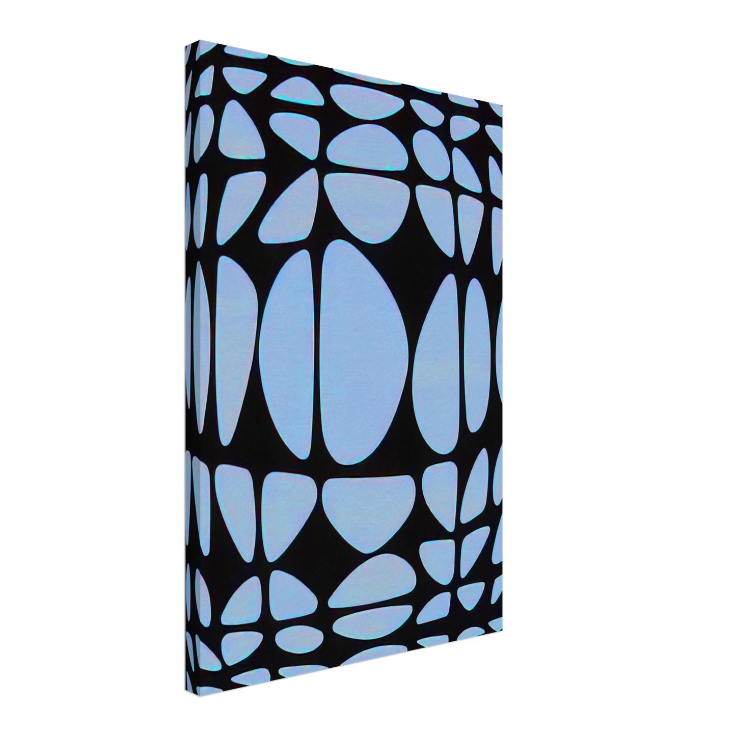 Victor Vasarely - Yapoura - 1954 Canvas - 40x60 cm / 16x24 inches-canvas