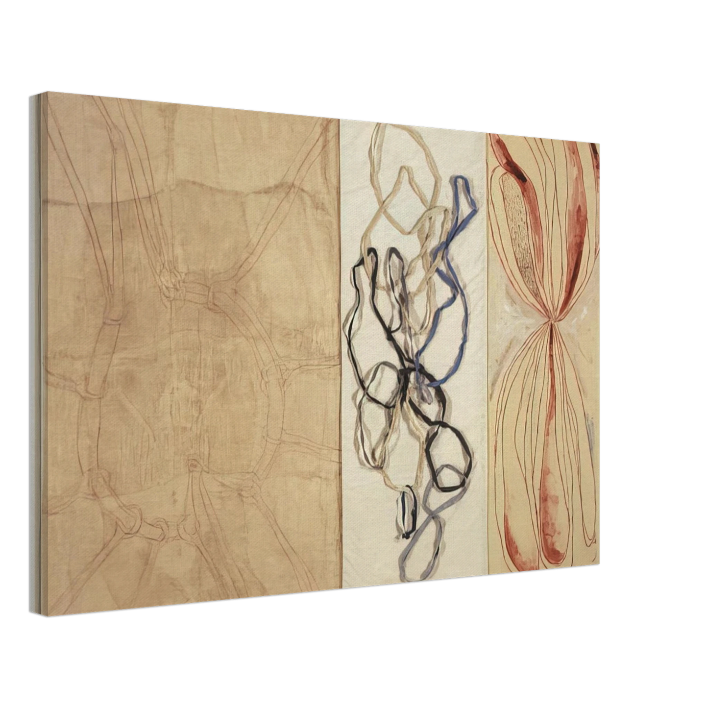 Louise Bourgeois - A STRETCH OF TIME 2007 Canvas - 40x60 cm / 16x24 inches-canvas