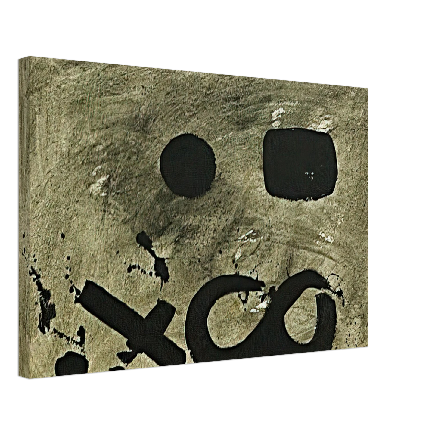 Adolph Gottlieb - Figure Eight - 1967 Canvas - 70x100 cm / 28x40 inches-canvas