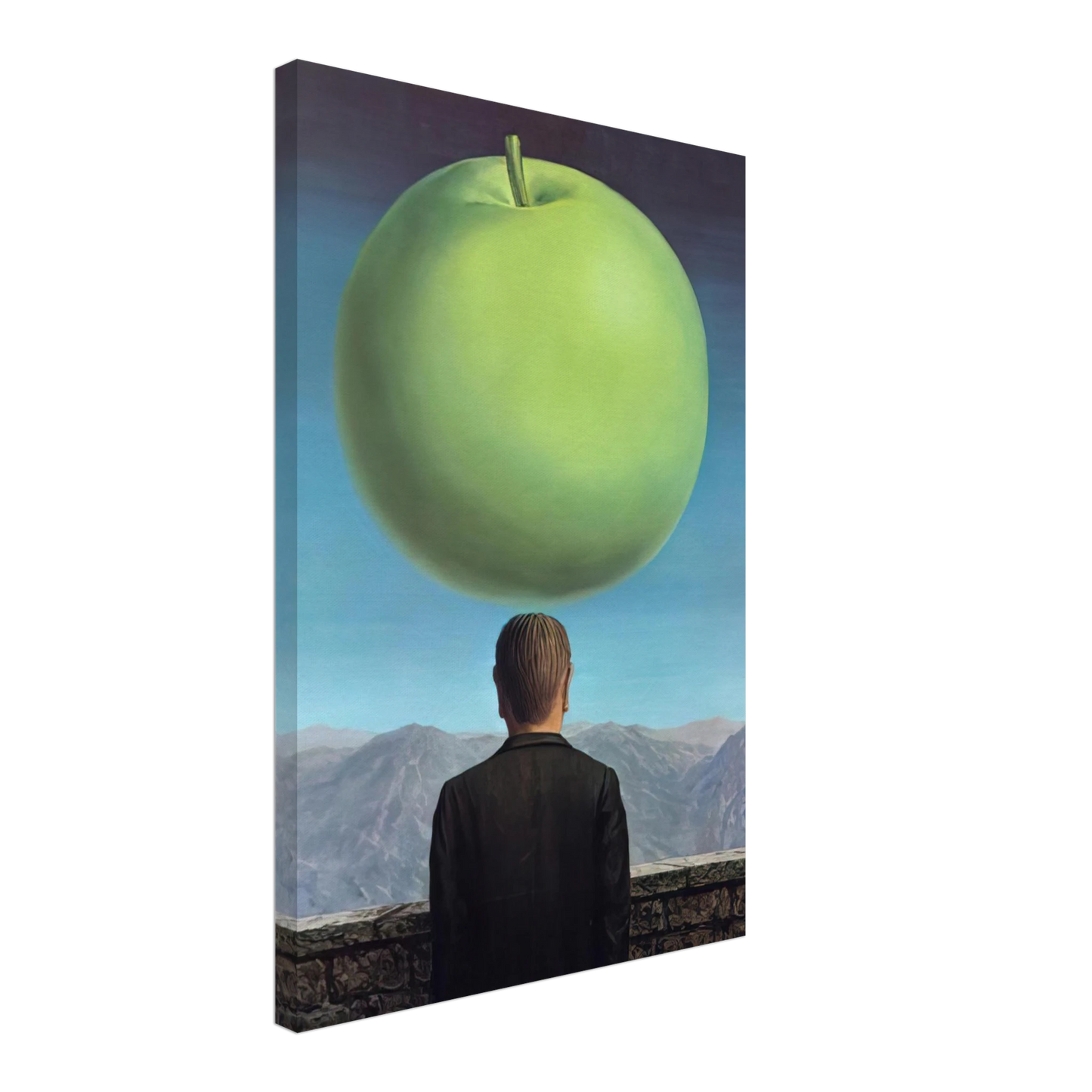 Rene Magritte - THE POSTCARD 1960 Canvas - 70x100 cm / 28x40 inches-canvas