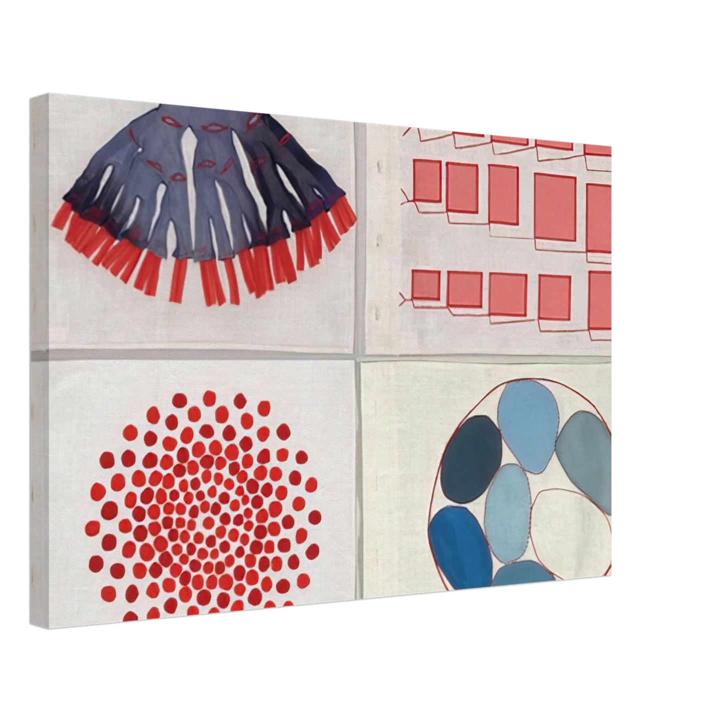 Louise Bourgeois - UNTITLED 9 Canvas - 70x100 cm / 28x40 inches-canvas