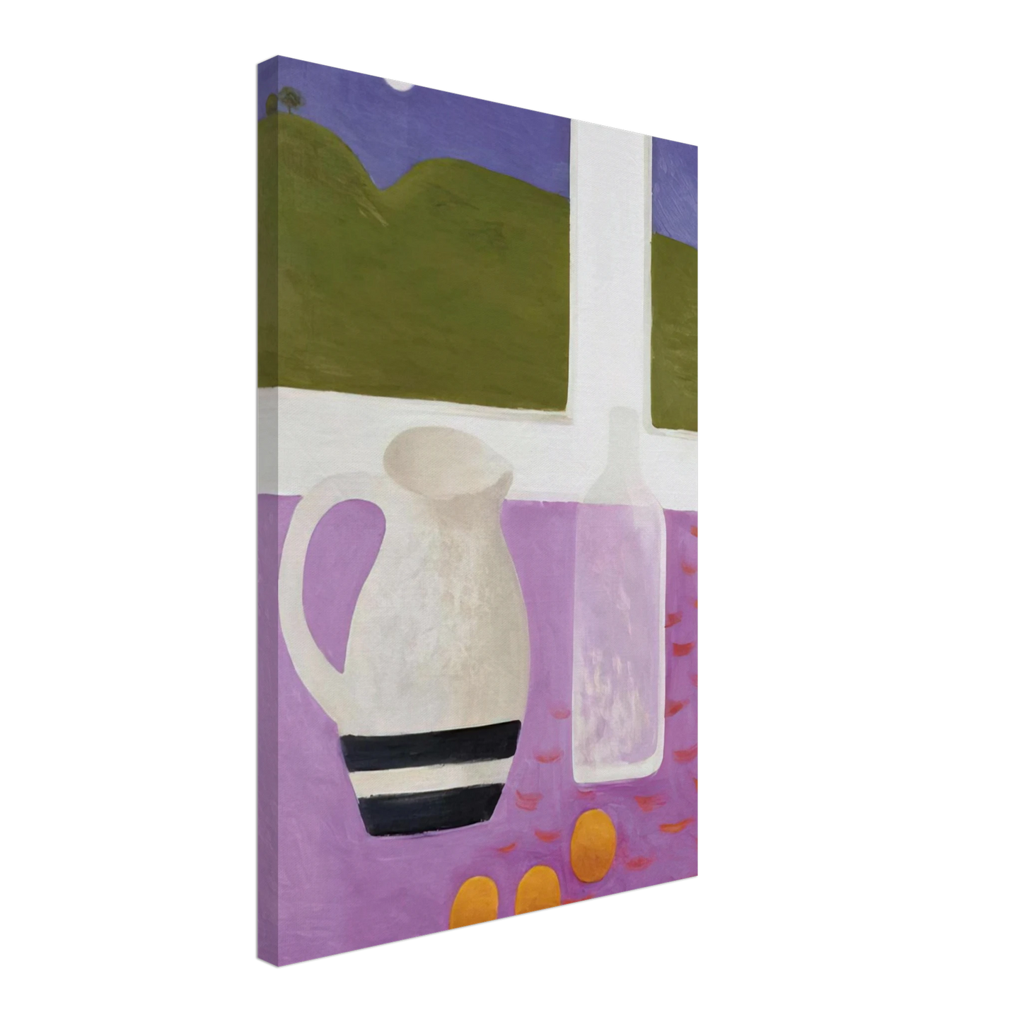 Mary Fedden - The Moon - 2009 Canvas - 70x100 cm / 28x40 inches-canvas