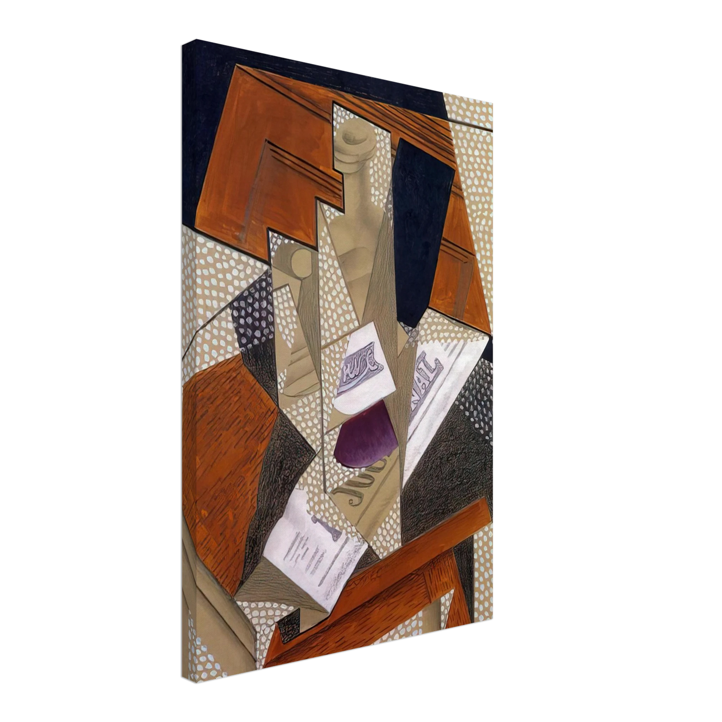 Juan Gris - BOTTLE Canvas - 70x100 cm / 28x40 inches-canvas