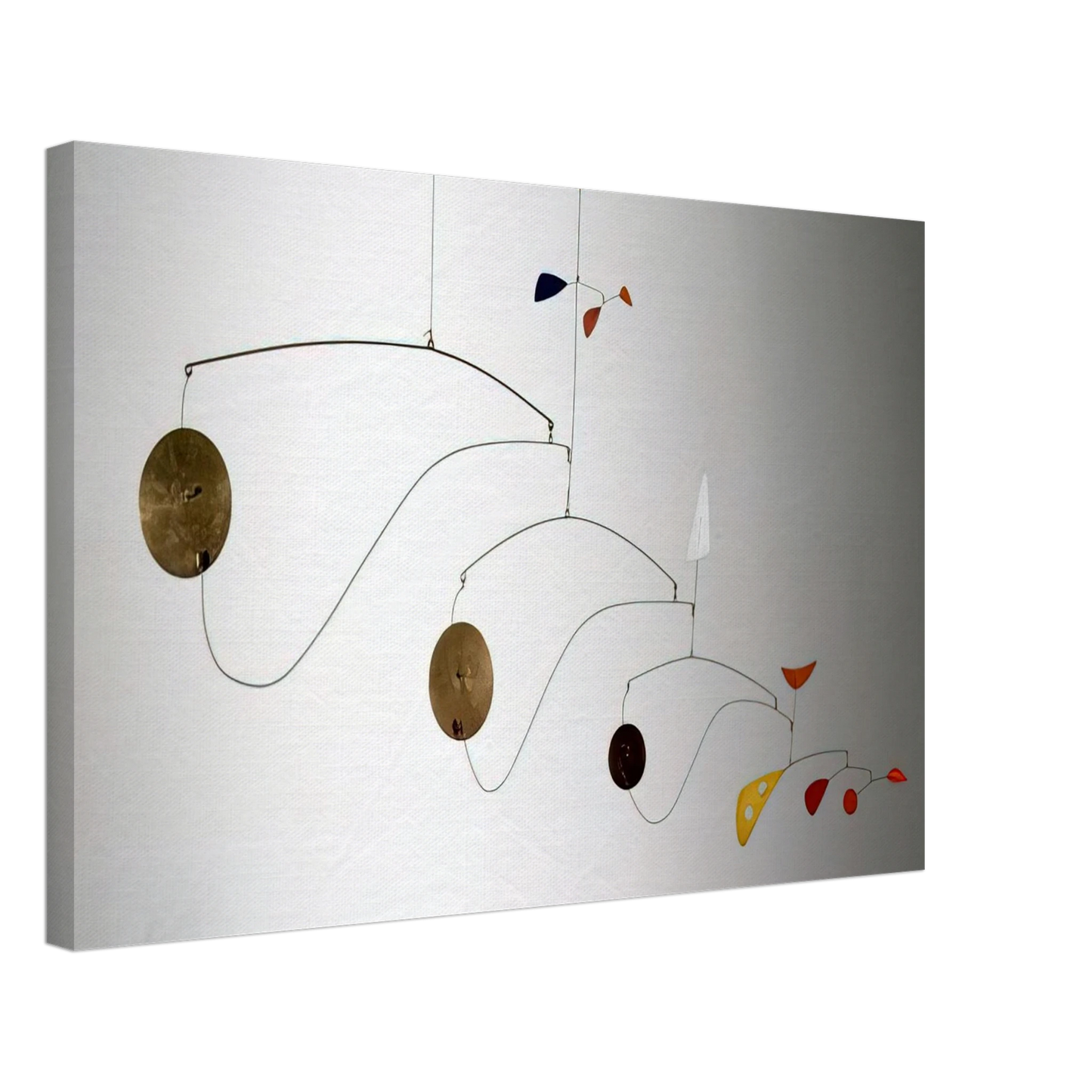 Alexander Calder - TRIPLE GONG 1948 Canvas - 70x100 cm / 28x40 inches-canvas