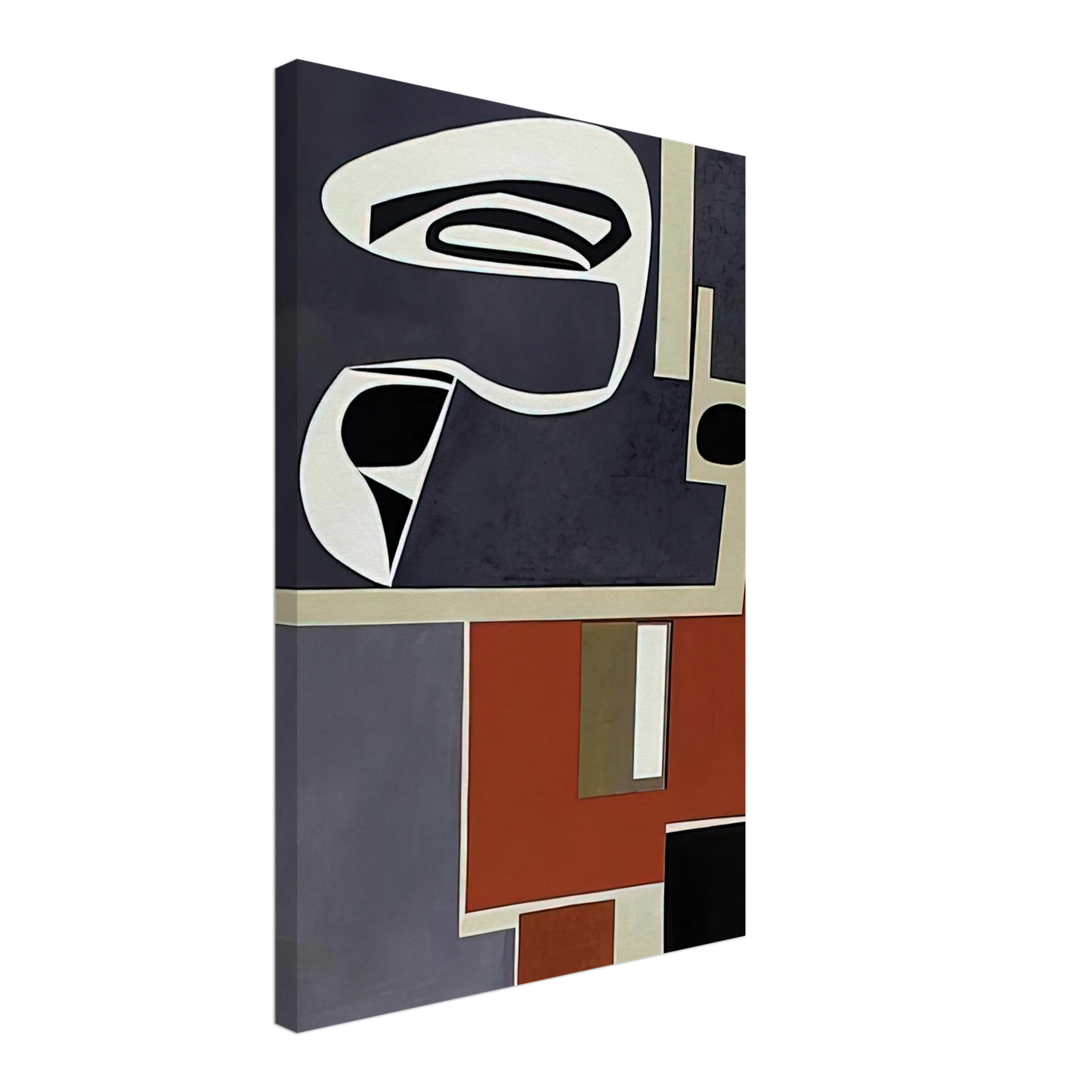 Will Barnet - Whiplash - 1959 United States Canvas - 70x100 cm / 28x40 inches-canvas