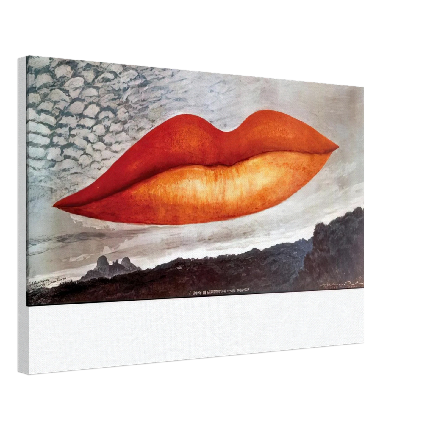 Man Ray - OBSERVATORY TIME THE LOVERS Canvas - 70x100 cm / 28x40 inches-canvas