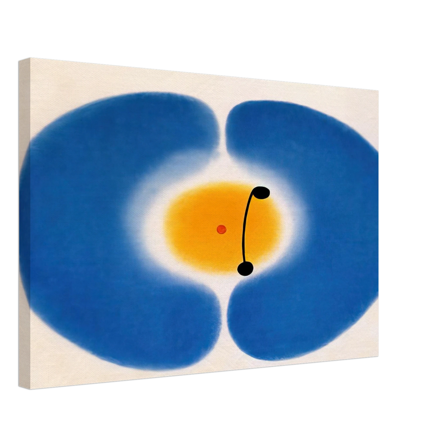 Victor Pasmore - BLUE MANDALA 1978 Canvas - 40x60 cm / 16x24 inches-canvas