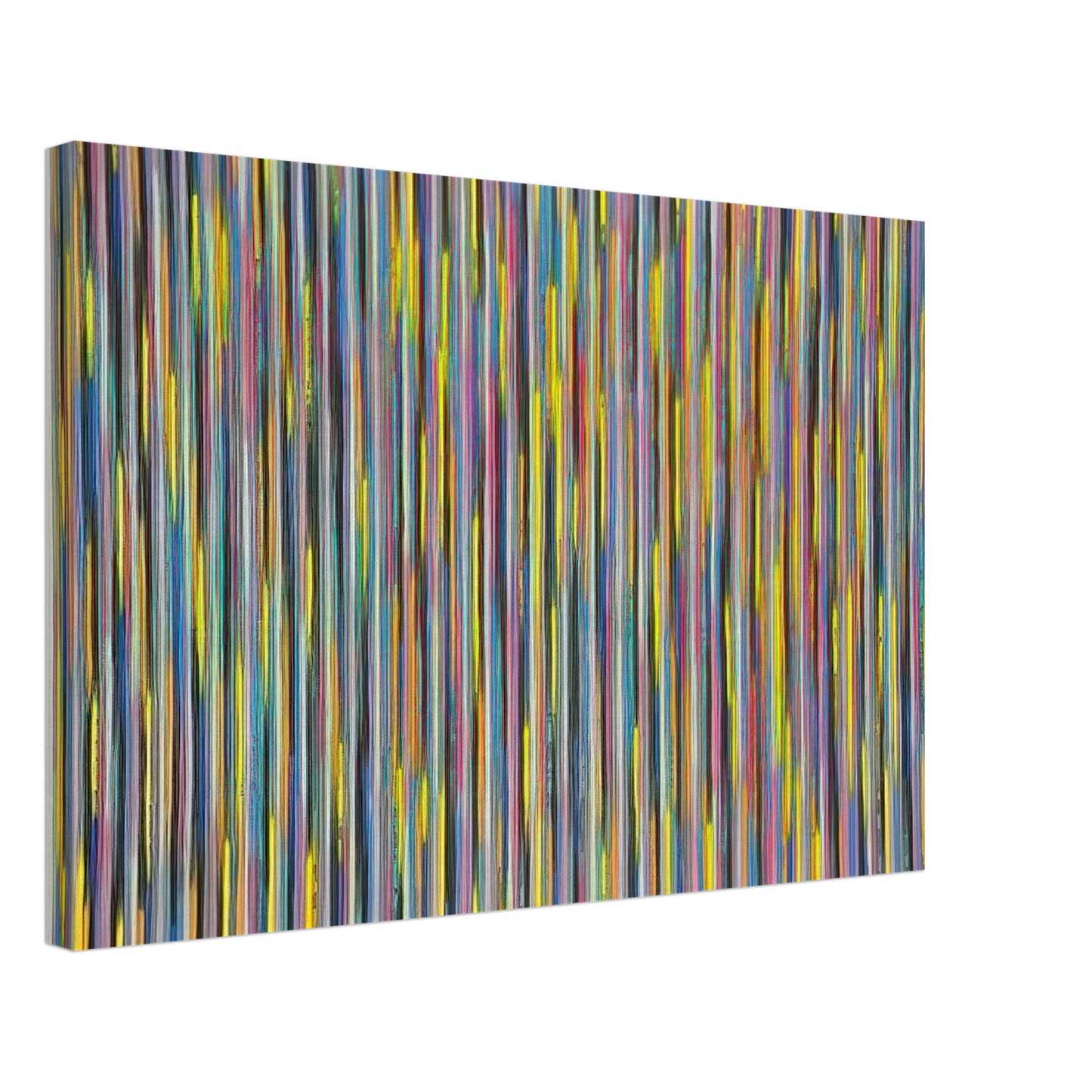 Gene Davis - Joy Ride - 1981 Canvas - 70x100 cm / 28x40 inches-canvas