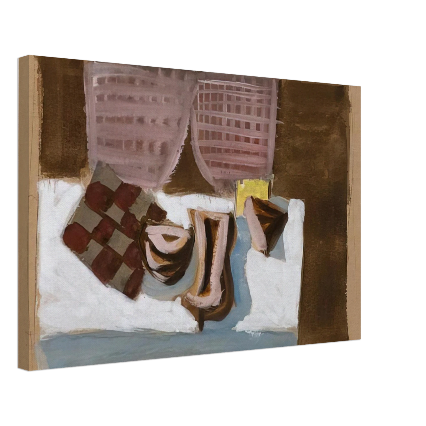 Adolph Gottlieb - Untitled Arizona Still Life - 1938 Canvas - 70x100 cm / 28x40 inches-canvas