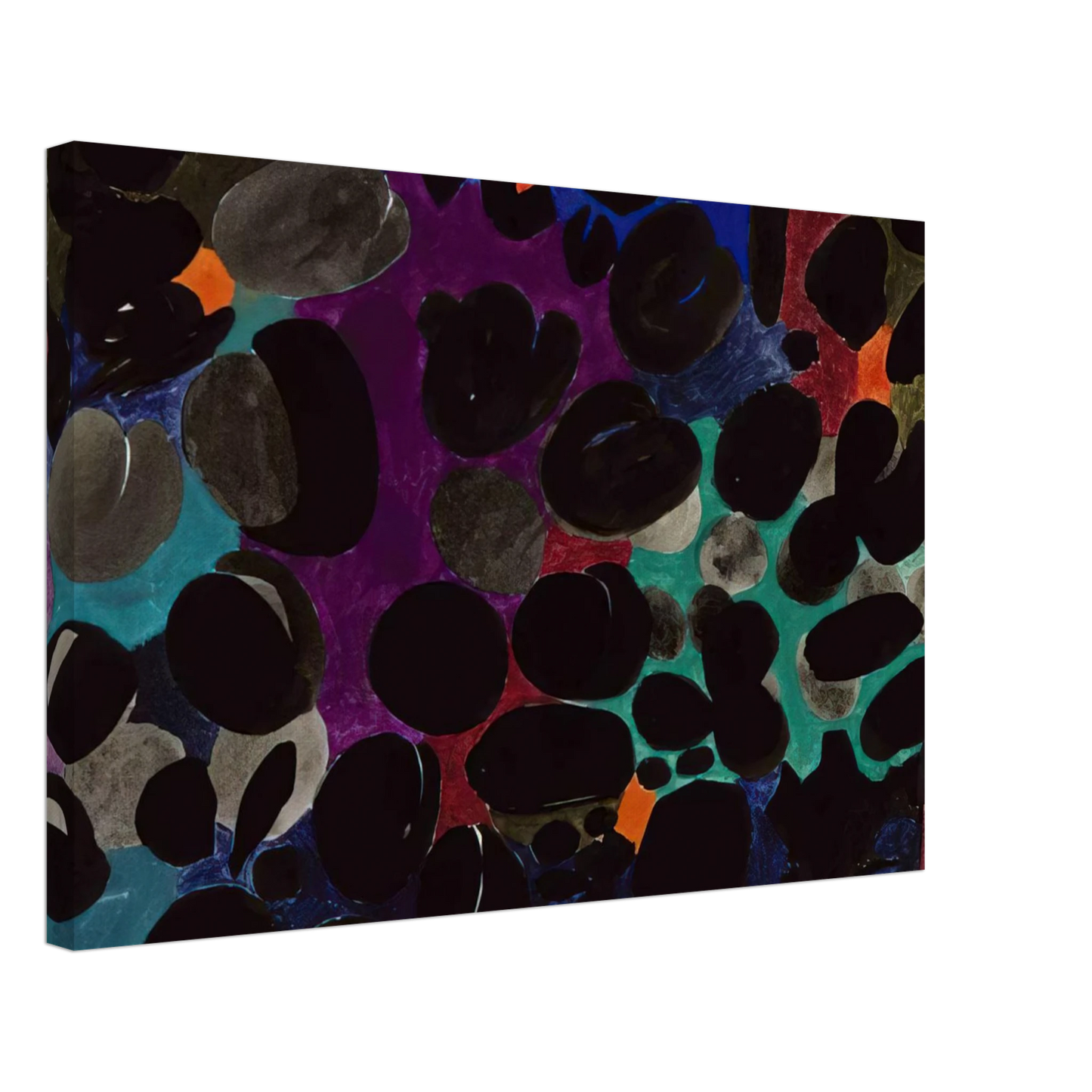 Johannes Itten - Plumen - Abstract Art Canvas - 70x100 cm / 28x40 inches-canvas