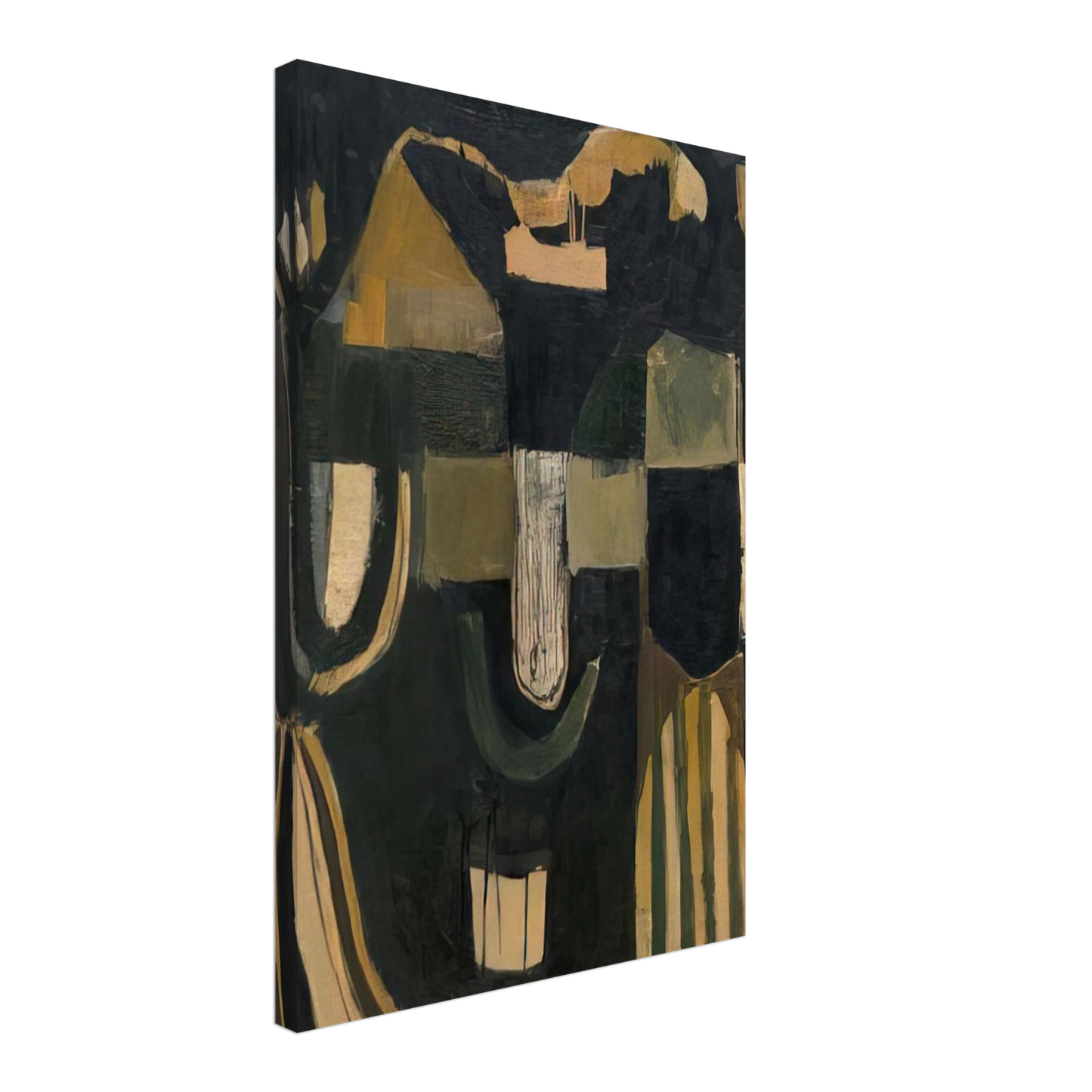 Frank Lobdell - 17 February 1948 - 1948 Canvas - 40x60 cm / 16x24 inches-canvas