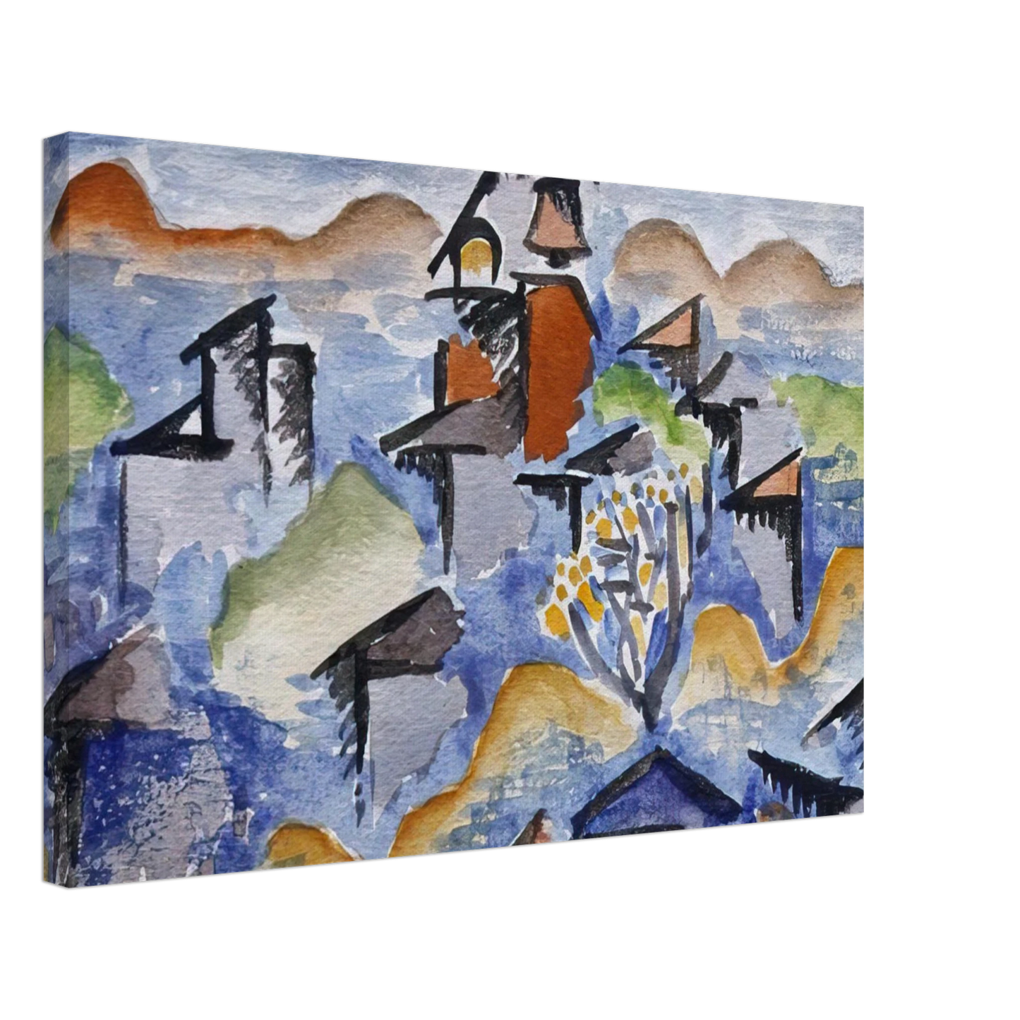 Man Ray - LANDSCAPE Canvas - 40x60 cm / 16x24 inches-canvas