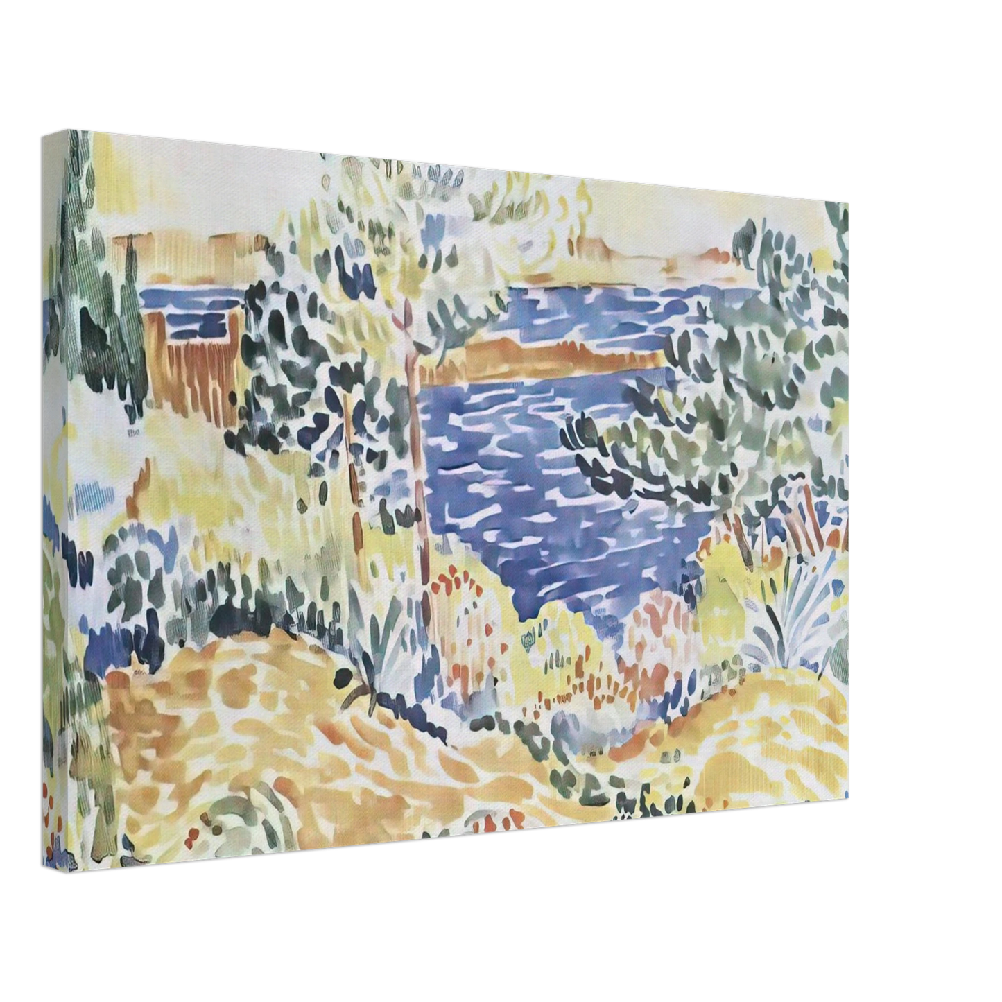 Henri-Edmond Cross - Lavender Canvas - 40x60 cm / 16x24 inches-canvas