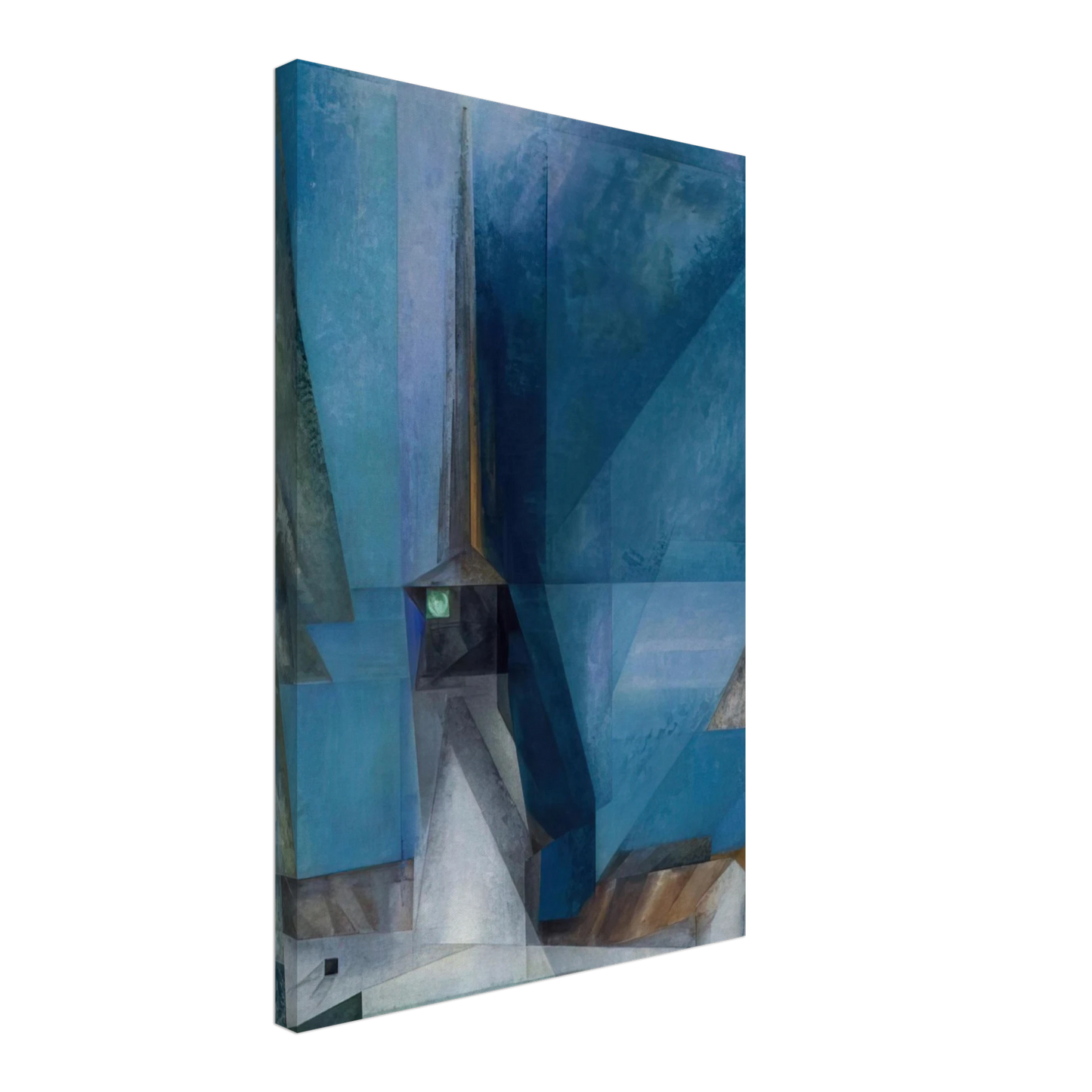 Lyonel Feininger - GELMERODA 1936 Canvas - 40x60 cm / 16x24 inches-canvas