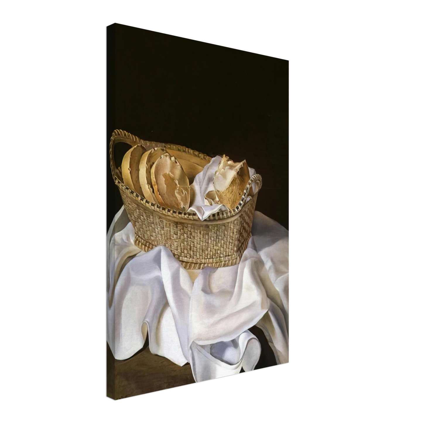 Salvador Dali - THE BASKET OF BREAD Canvas - 70x100 cm / 28x40 inches-canvas