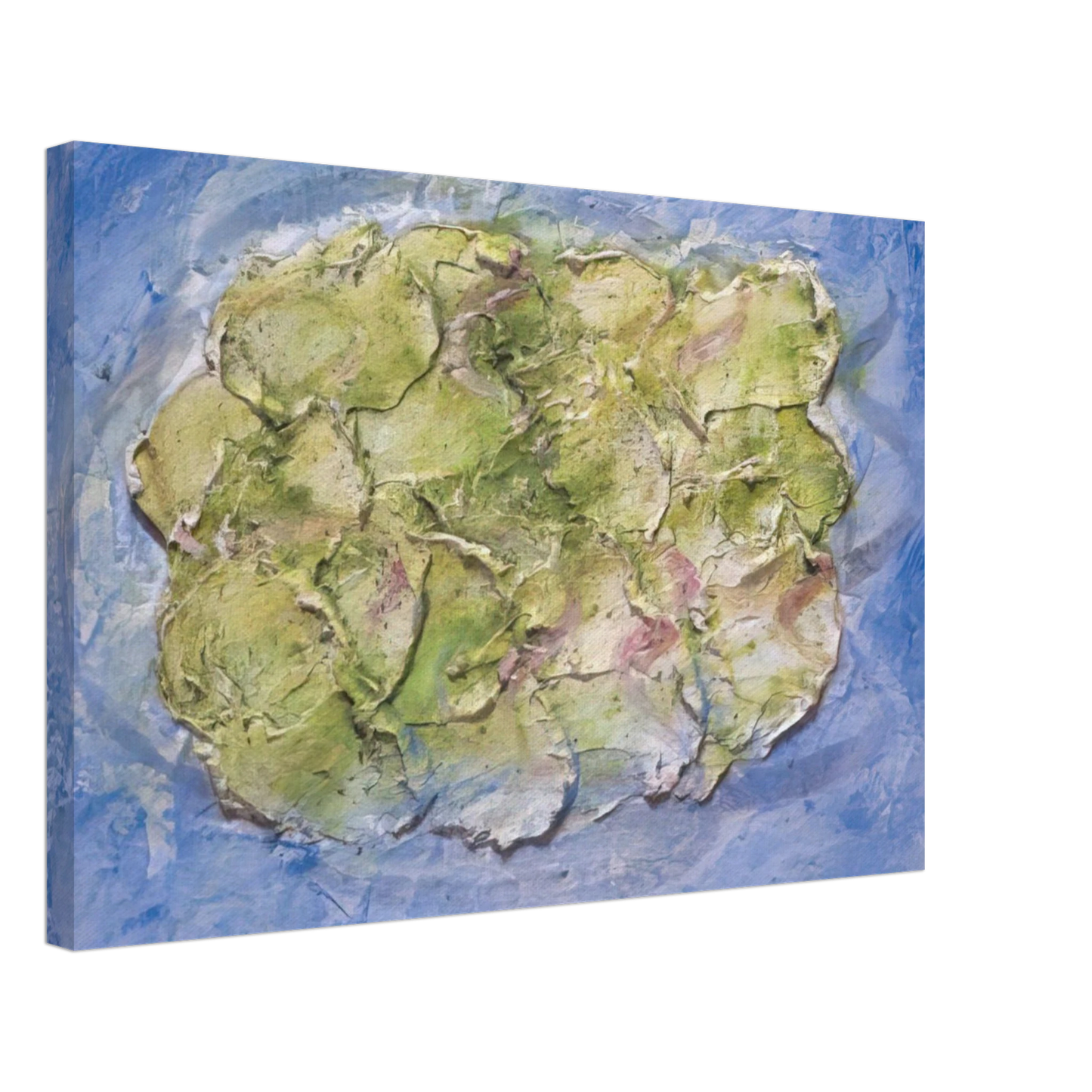 Piero Manzoni - Frog Pond - 1957 Canvas - 40x60 cm / 16x24 inches-canvas