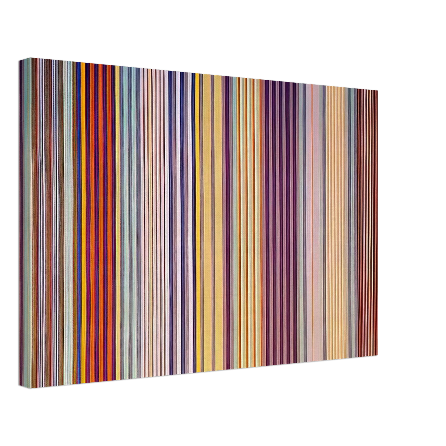 Gene Davis - Royal Veil - 1971 Canvas - 70x100 cm / 28x40 inches-canvas