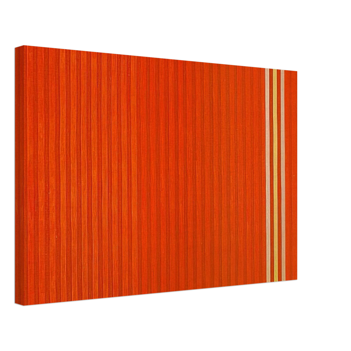 Gene Davis - Red Devil - 1959 Canvas - 40x60 cm / 16x24 inches-canvas