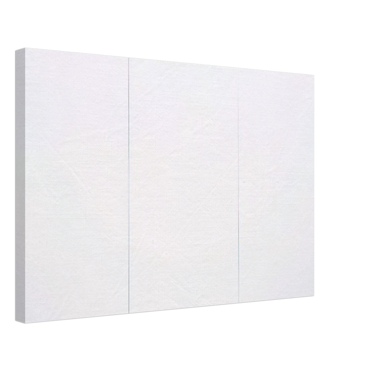 Robert Rauschenberg - WHITE PAINTING THREE PANEL 1951 Canvas - 70x100 cm / 28x40 inches-canvas